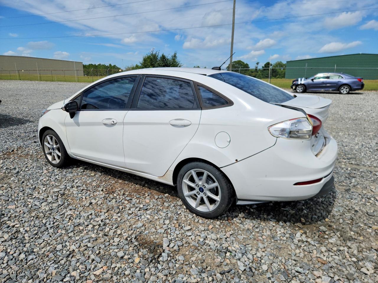 2014 Ford Fiesta Se White vin: 3FADP4BJ8EM243253