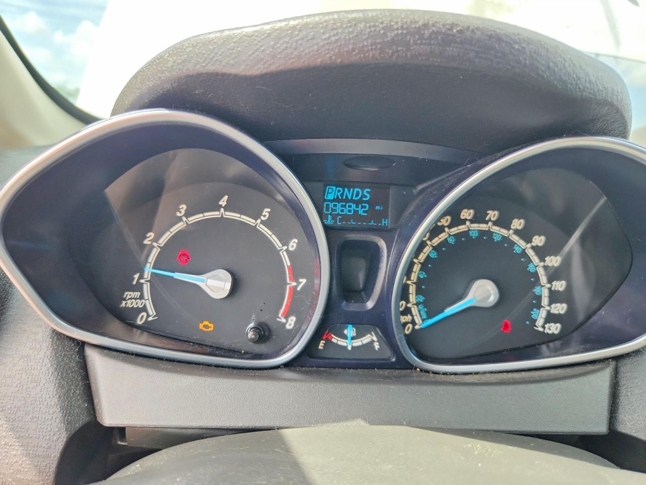 2014 Ford Fiesta Se White vin: 3FADP4BJ8EM243253