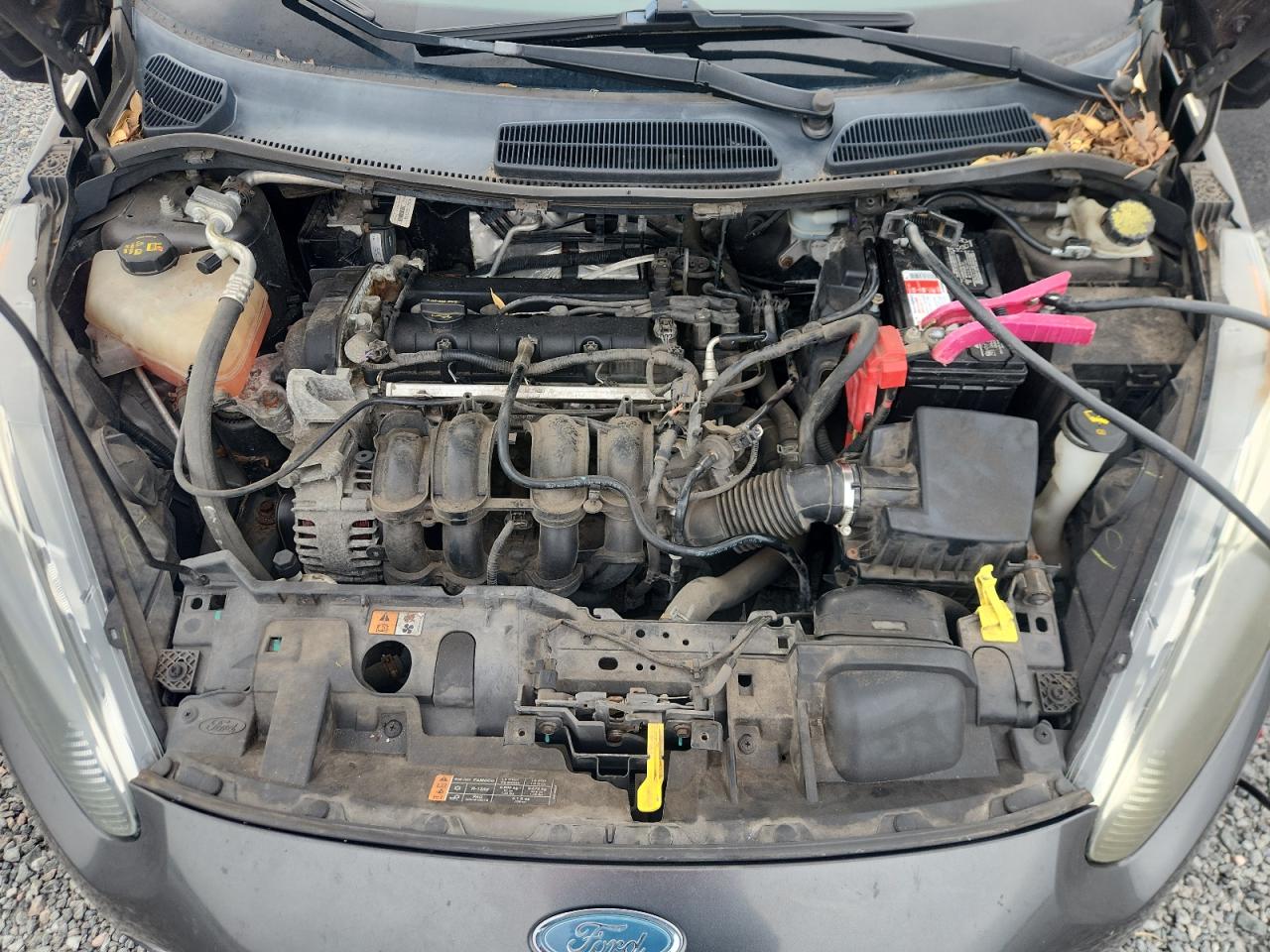 2015 Ford Fiesta Se Gray vin: 3FADP4BJ8FM138195
