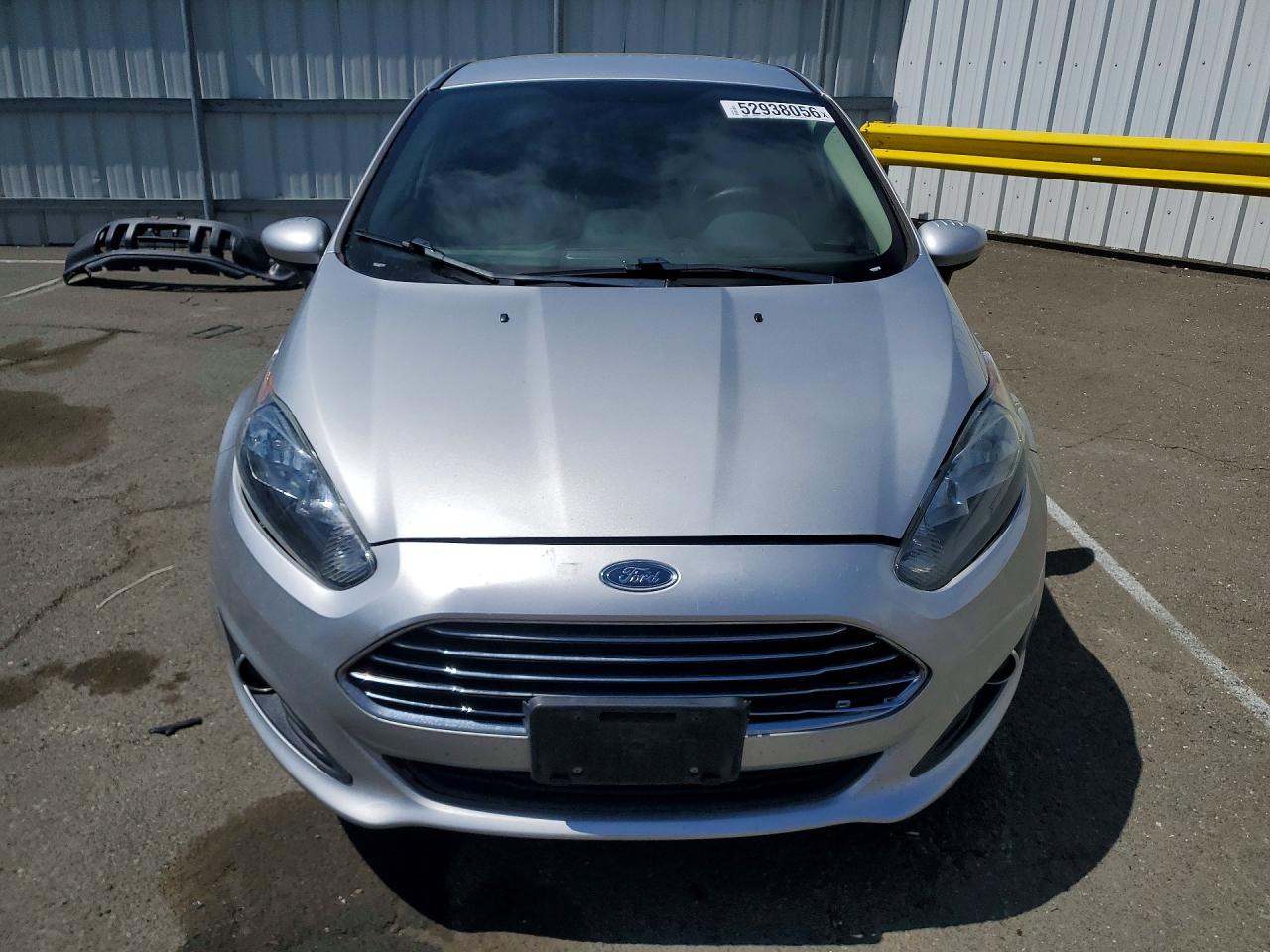 2019 Ford Fiesta Se Silver vin: 3FADP4BJ8KM141365