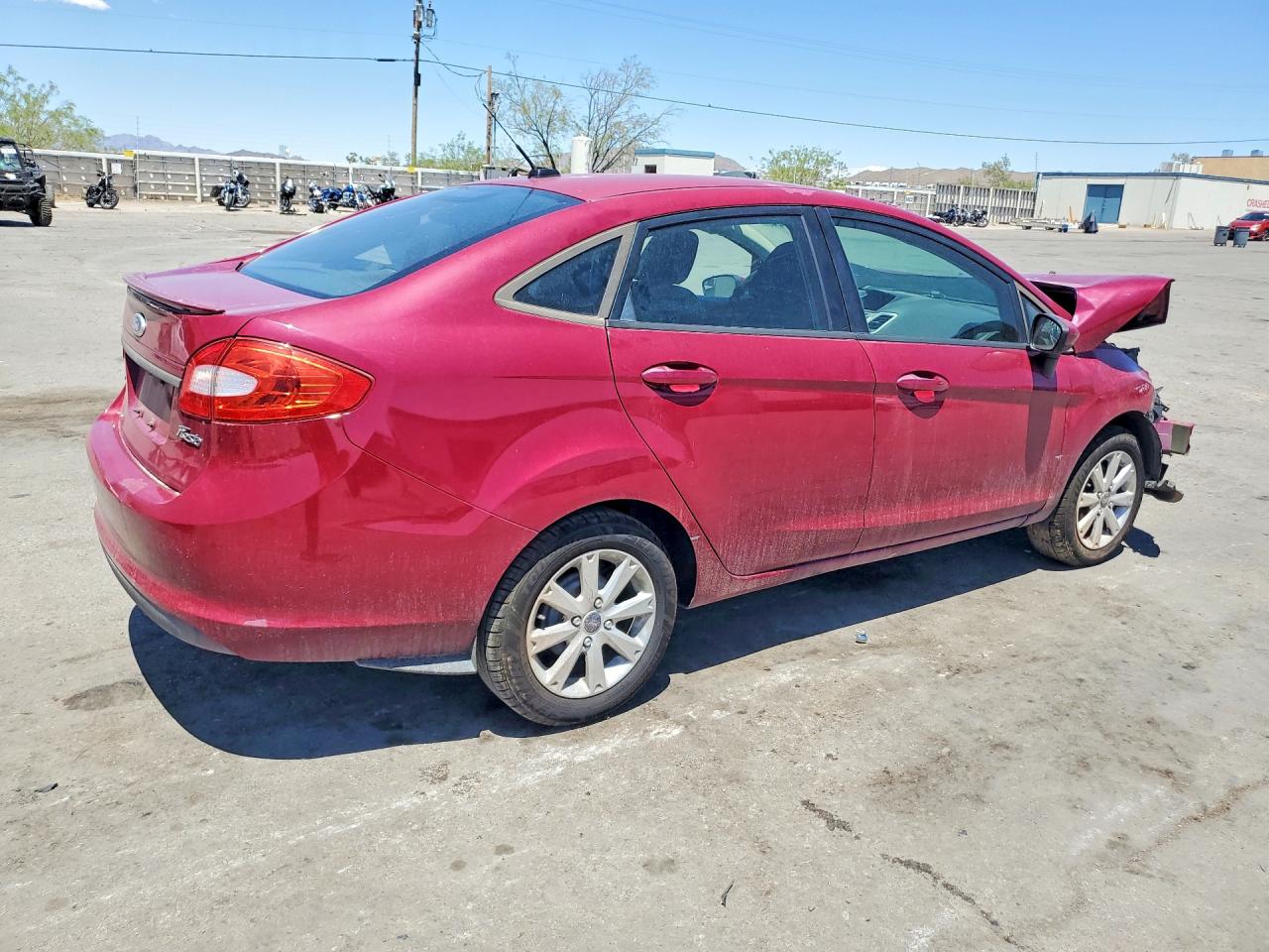 2011 Ford Fiesta Se Red vin: 3FADP4BJ9BM121786