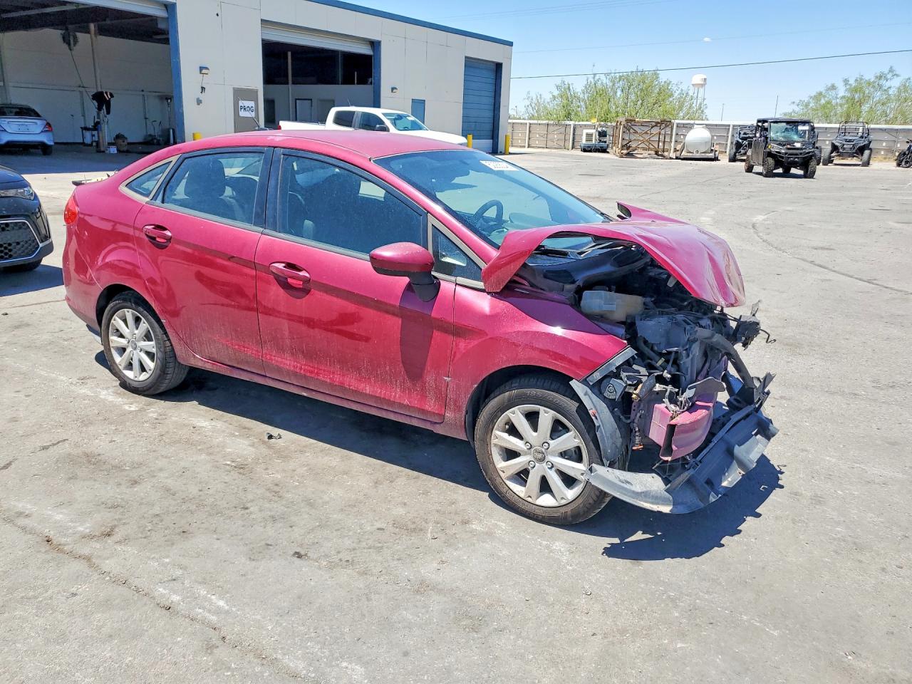2011 Ford Fiesta Se Red vin: 3FADP4BJ9BM121786