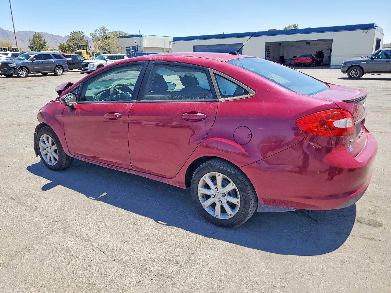 2011 Ford Fiesta Se Red vin: 3FADP4BJ9BM121786