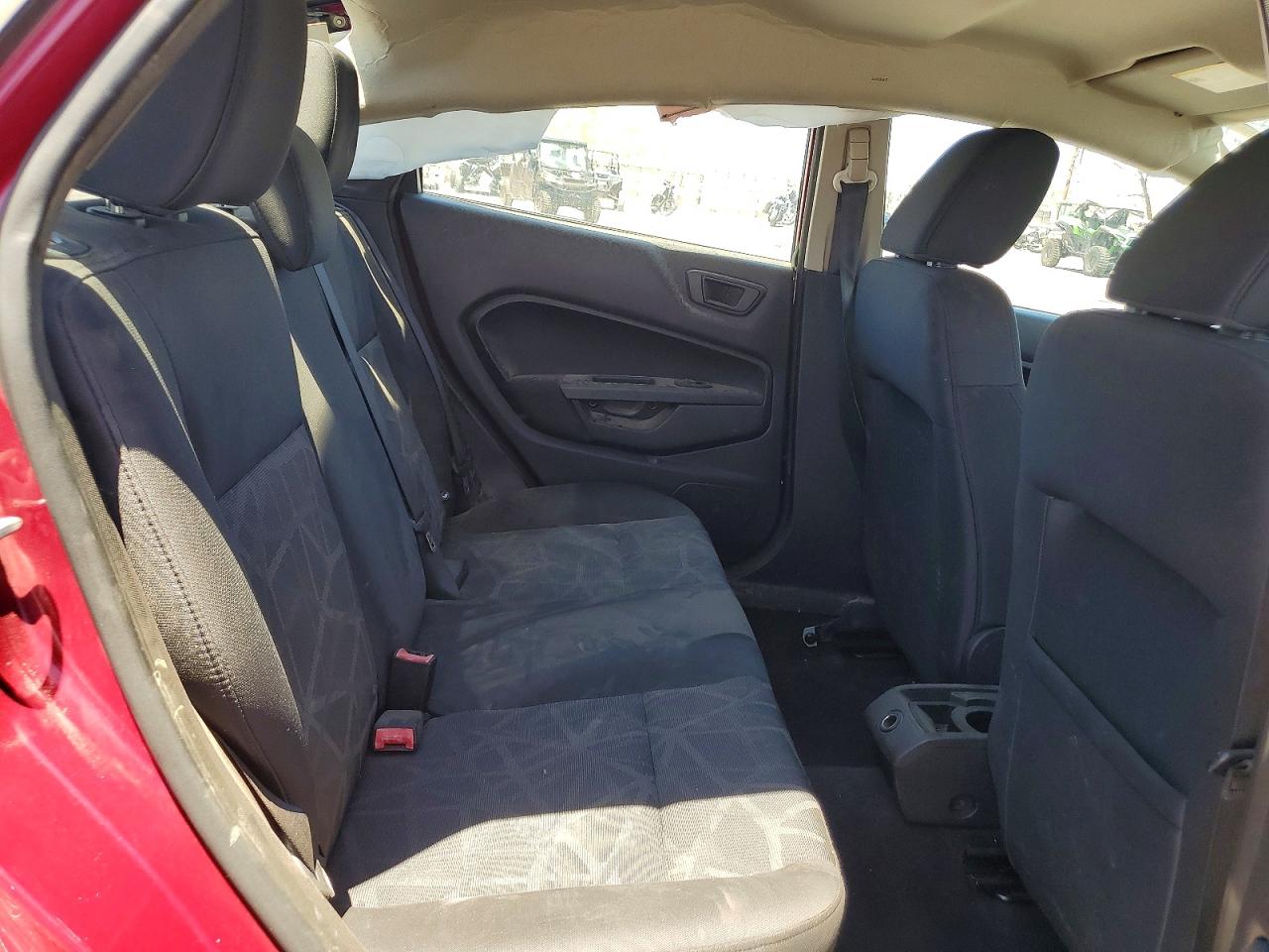 2011 Ford Fiesta Se Red vin: 3FADP4BJ9BM121786