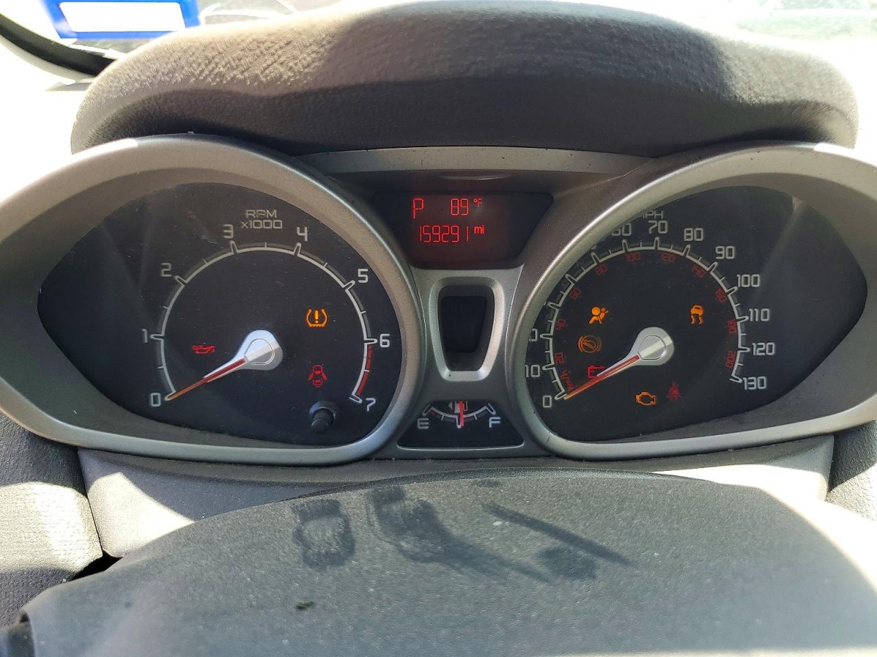 2011 Ford Fiesta Se Red vin: 3FADP4BJ9BM121786
