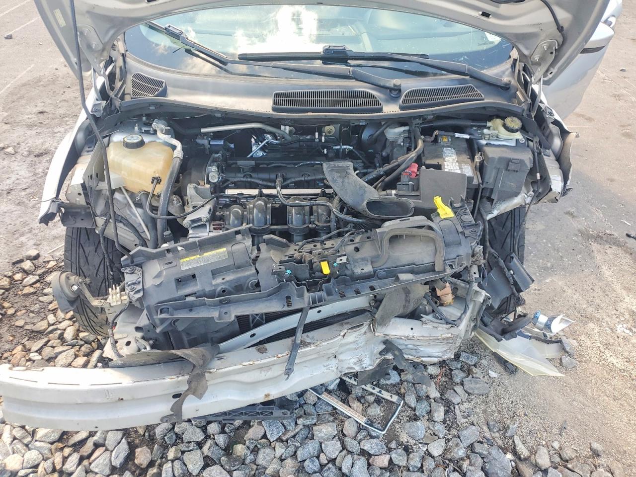 2011 Ford Fiesta Se Silver vin: 3FADP4BJ9BM149121