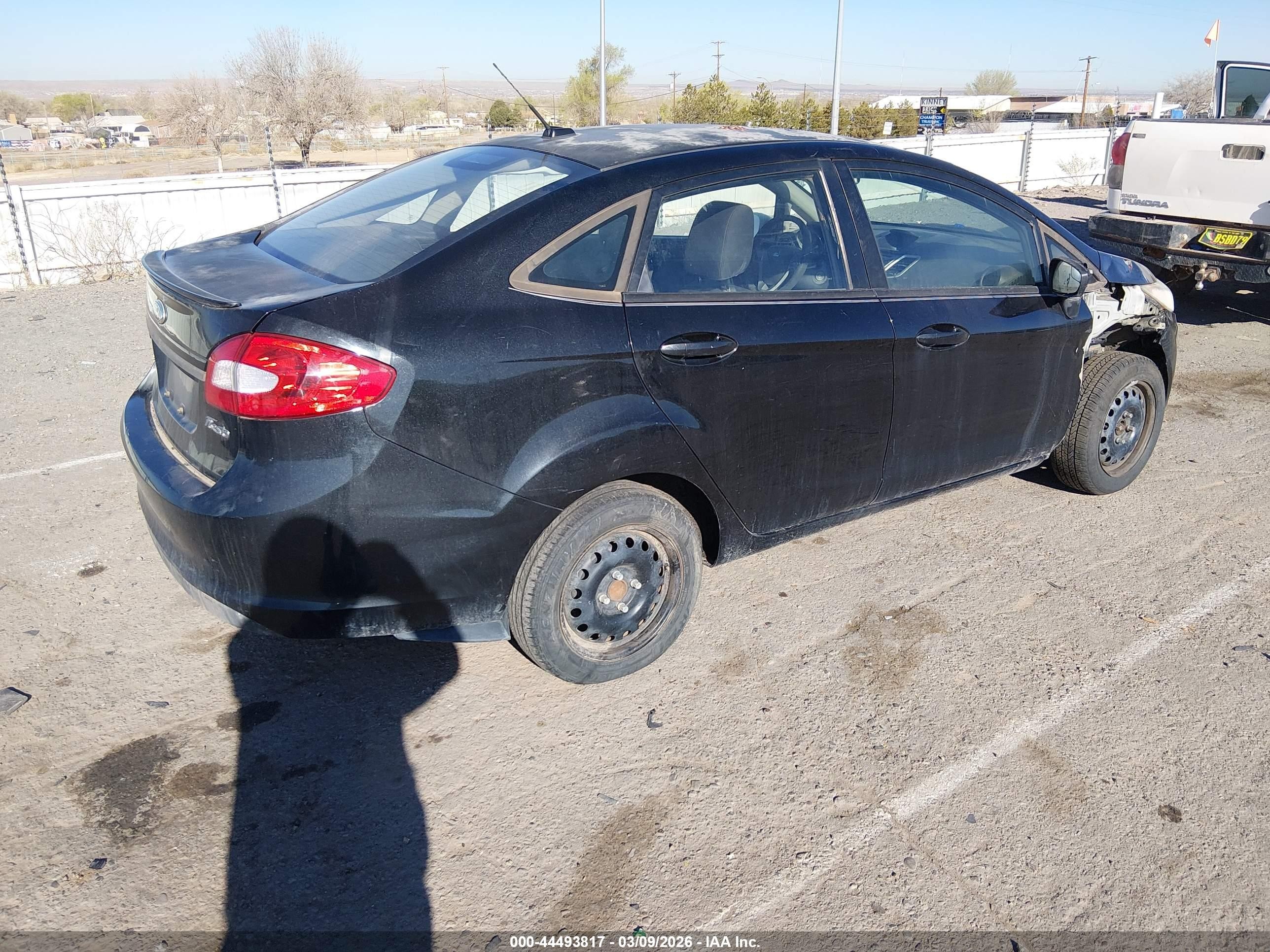 2011 Ford Fiesta Se Black vin: 3FADP4BJ9BM167571