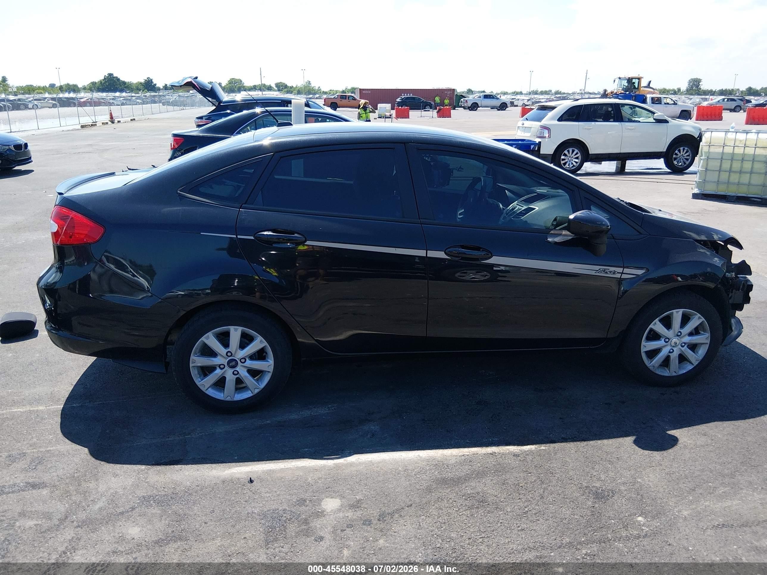 2011 Ford Fiesta Se Черный vin: 3FADP4BJ9BM175752