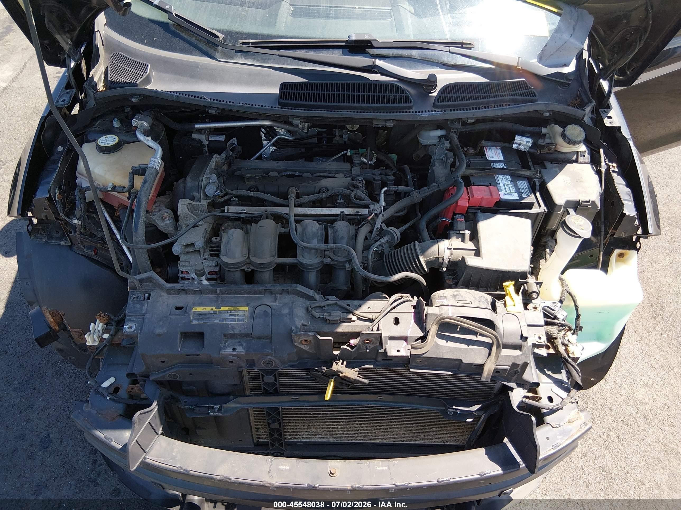 2011 Ford Fiesta Se Черный vin: 3FADP4BJ9BM175752