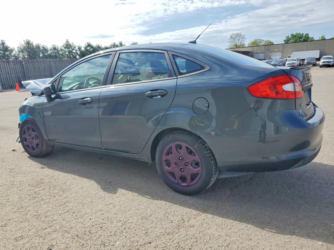 2011 Ford Fiesta Se Gray vin: 3FADP4BJ9BM203047