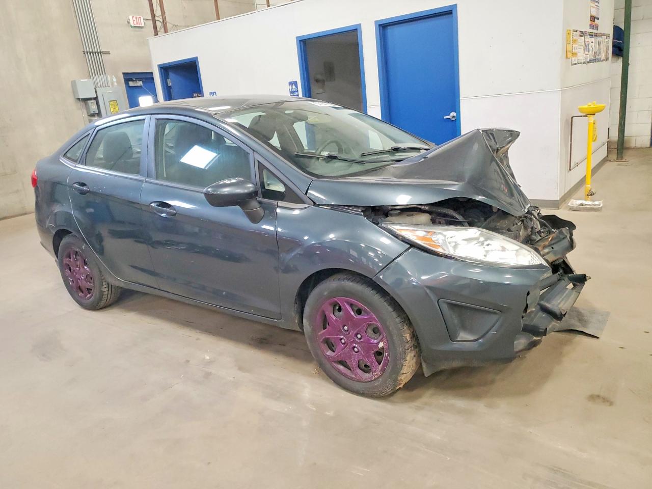 2011 Ford Fiesta Se Gray vin: 3FADP4BJ9BM203047