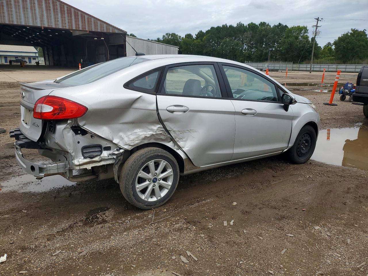 2012 Ford Fiesta Se Серебряный vin: 3FADP4BJ9CM149735