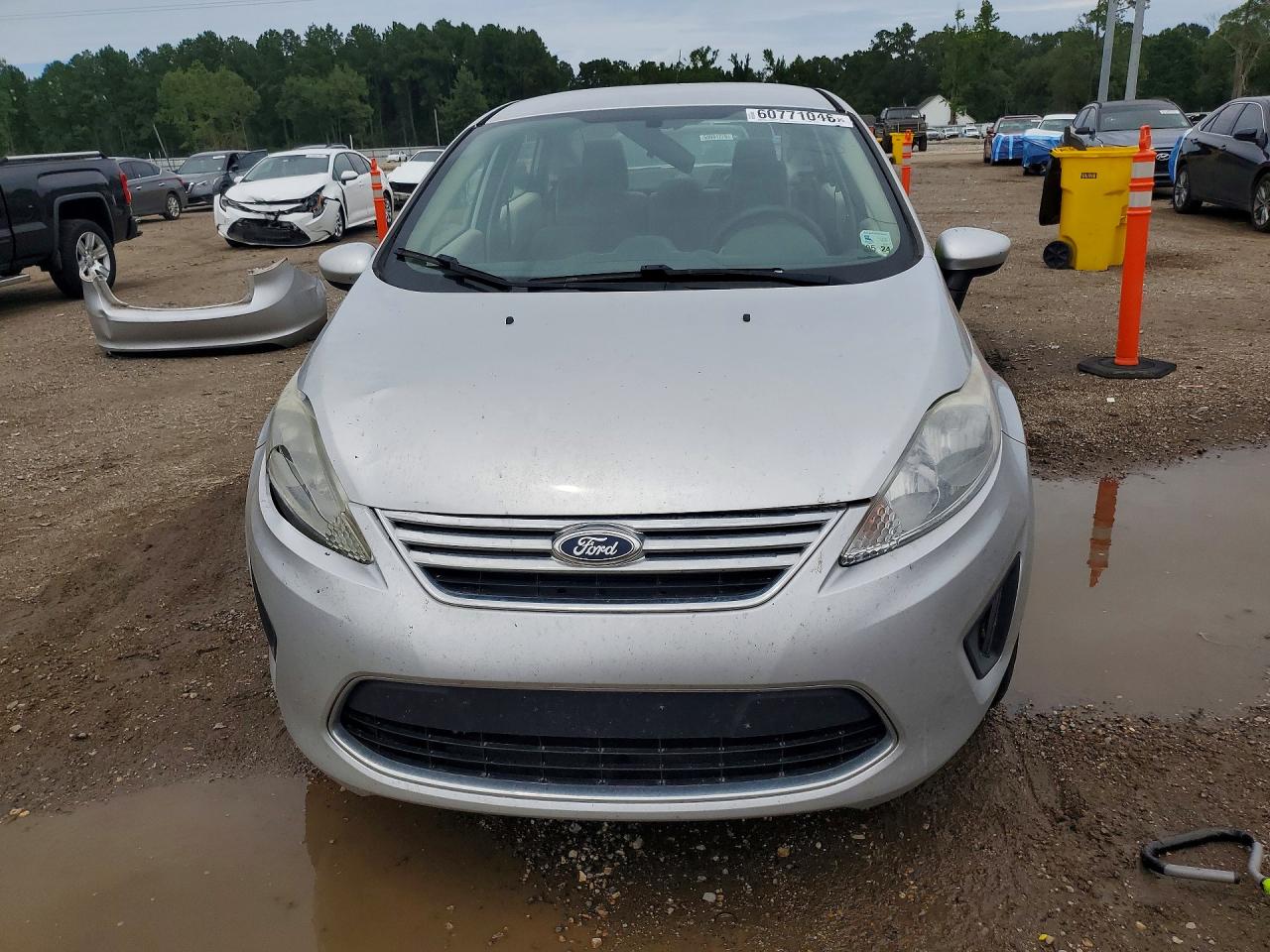 2012 Ford Fiesta Se Серебряный vin: 3FADP4BJ9CM149735