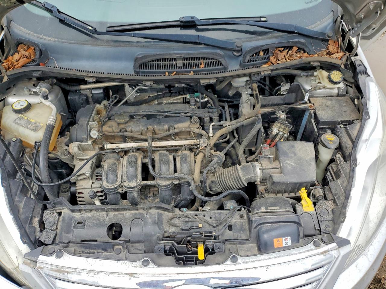 2012 Ford Fiesta Se Серебряный vin: 3FADP4BJ9CM149735