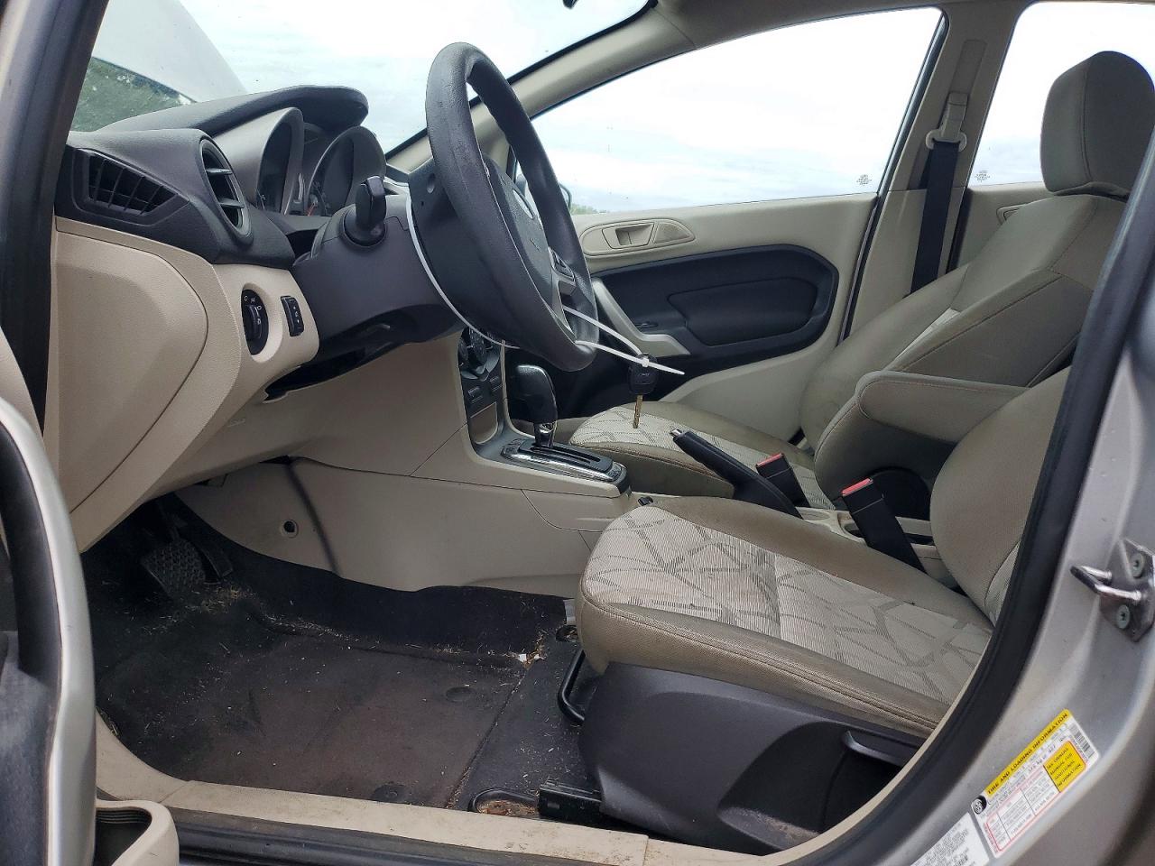 2012 Ford Fiesta Se Серебряный vin: 3FADP4BJ9CM149735