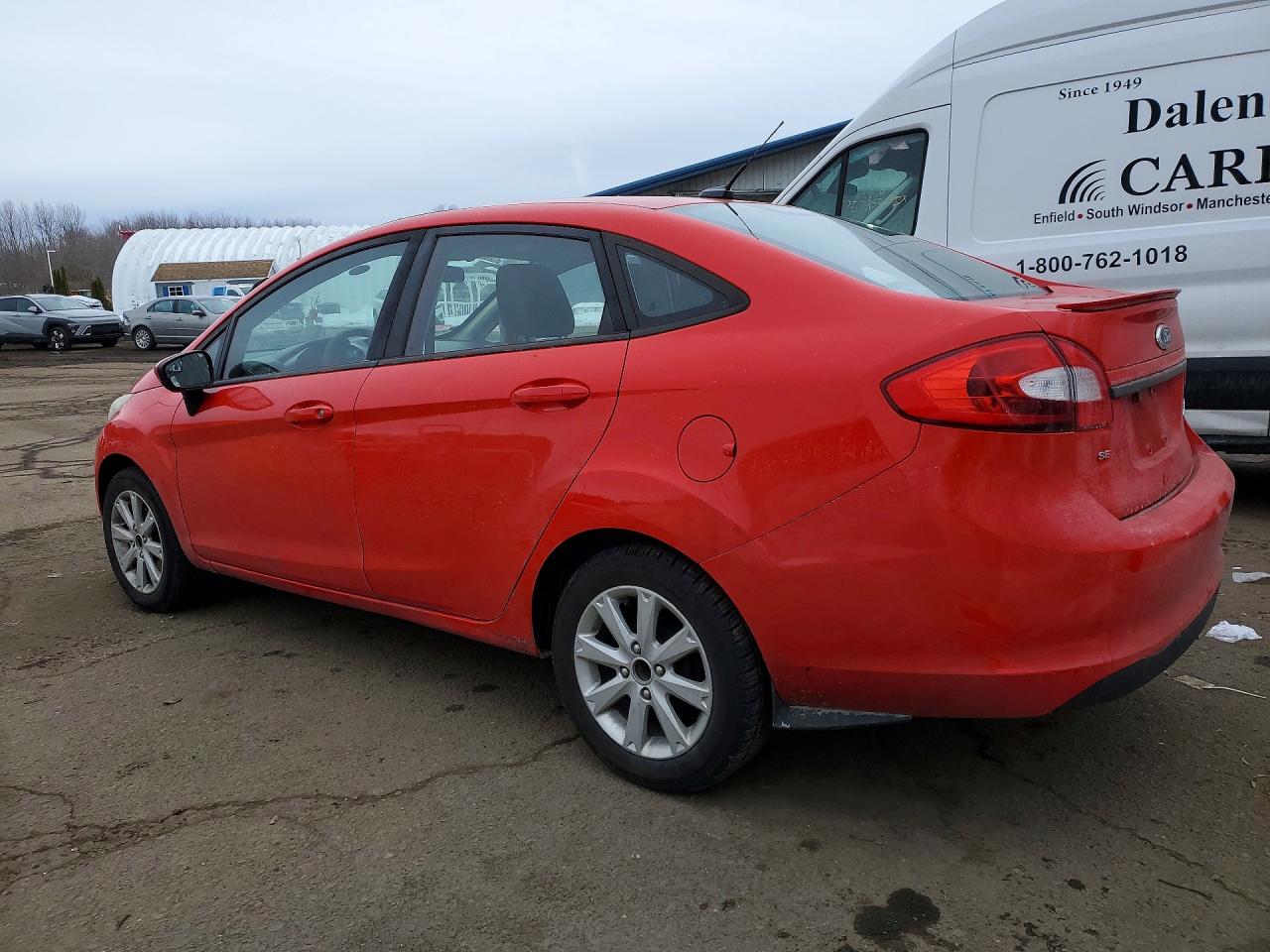 2012 Ford Fiesta Se Red vin: 3FADP4BJ9CM152277