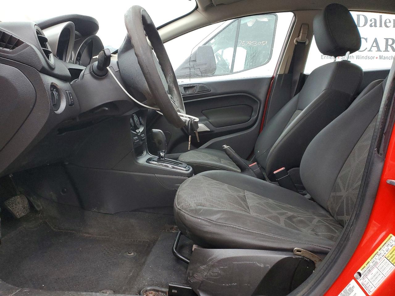 2012 Ford Fiesta Se Red vin: 3FADP4BJ9CM152277