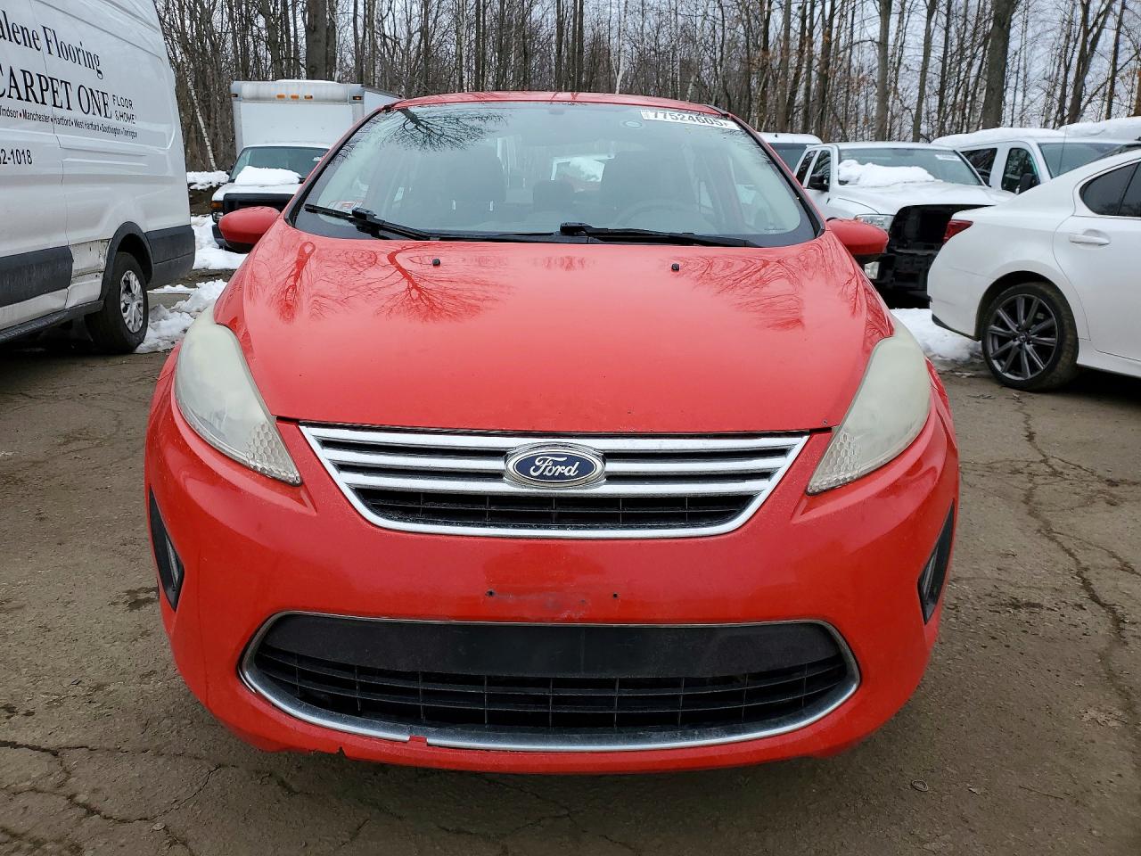 2012 Ford Fiesta Se Red vin: 3FADP4BJ9CM152277