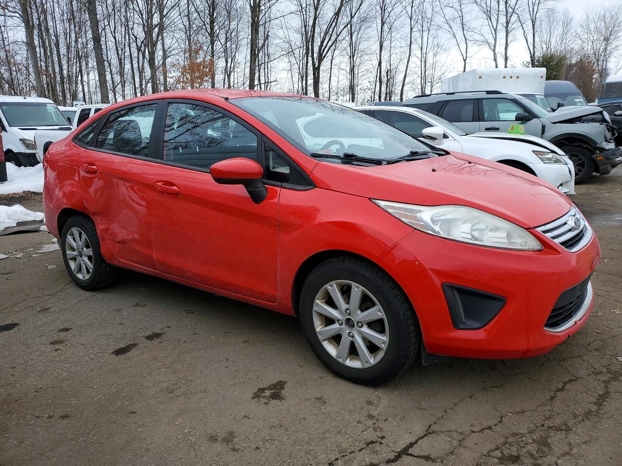 2012 Ford Fiesta Se Red vin: 3FADP4BJ9CM152277
