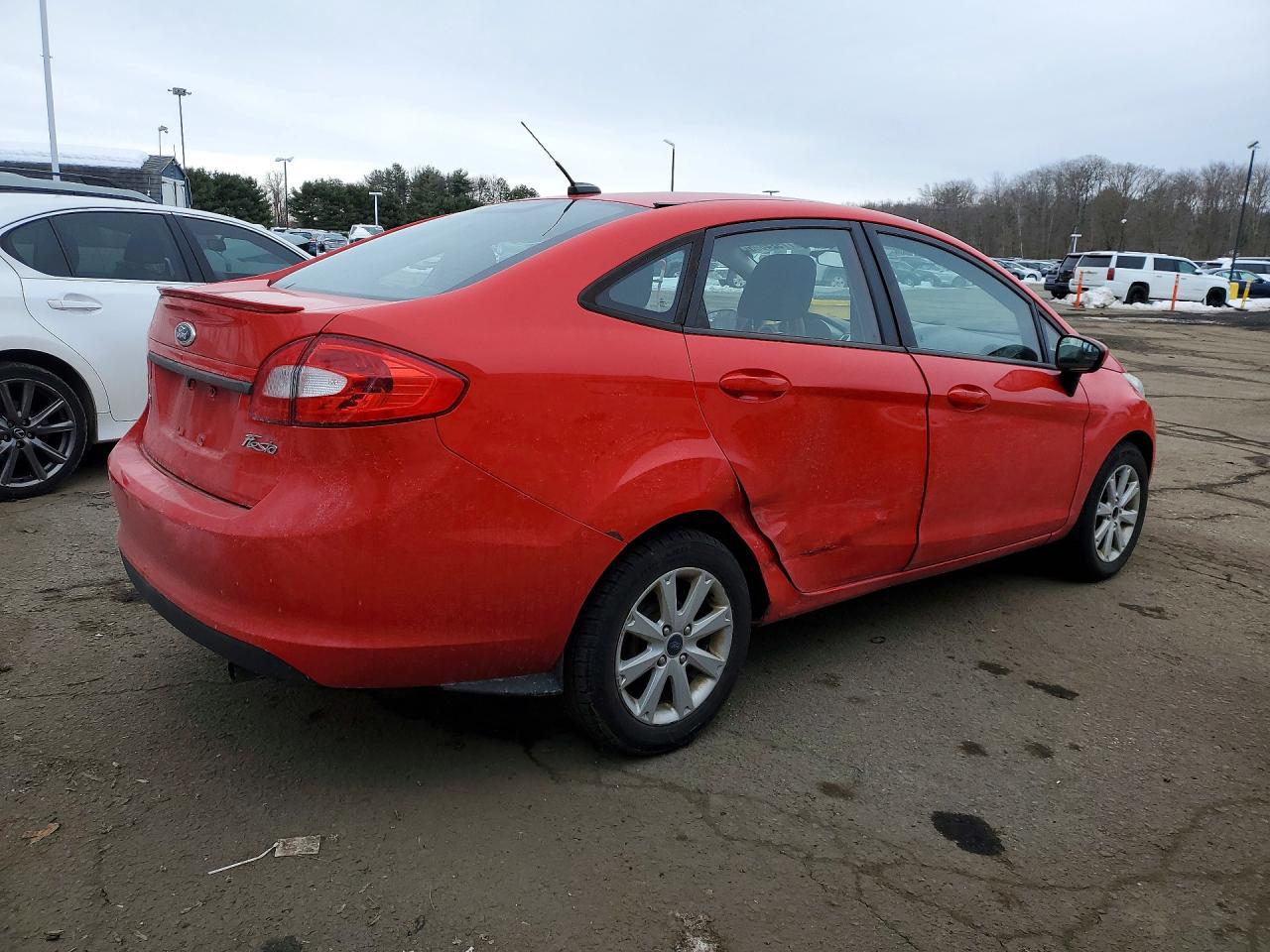 2012 Ford Fiesta Se Red vin: 3FADP4BJ9CM152277