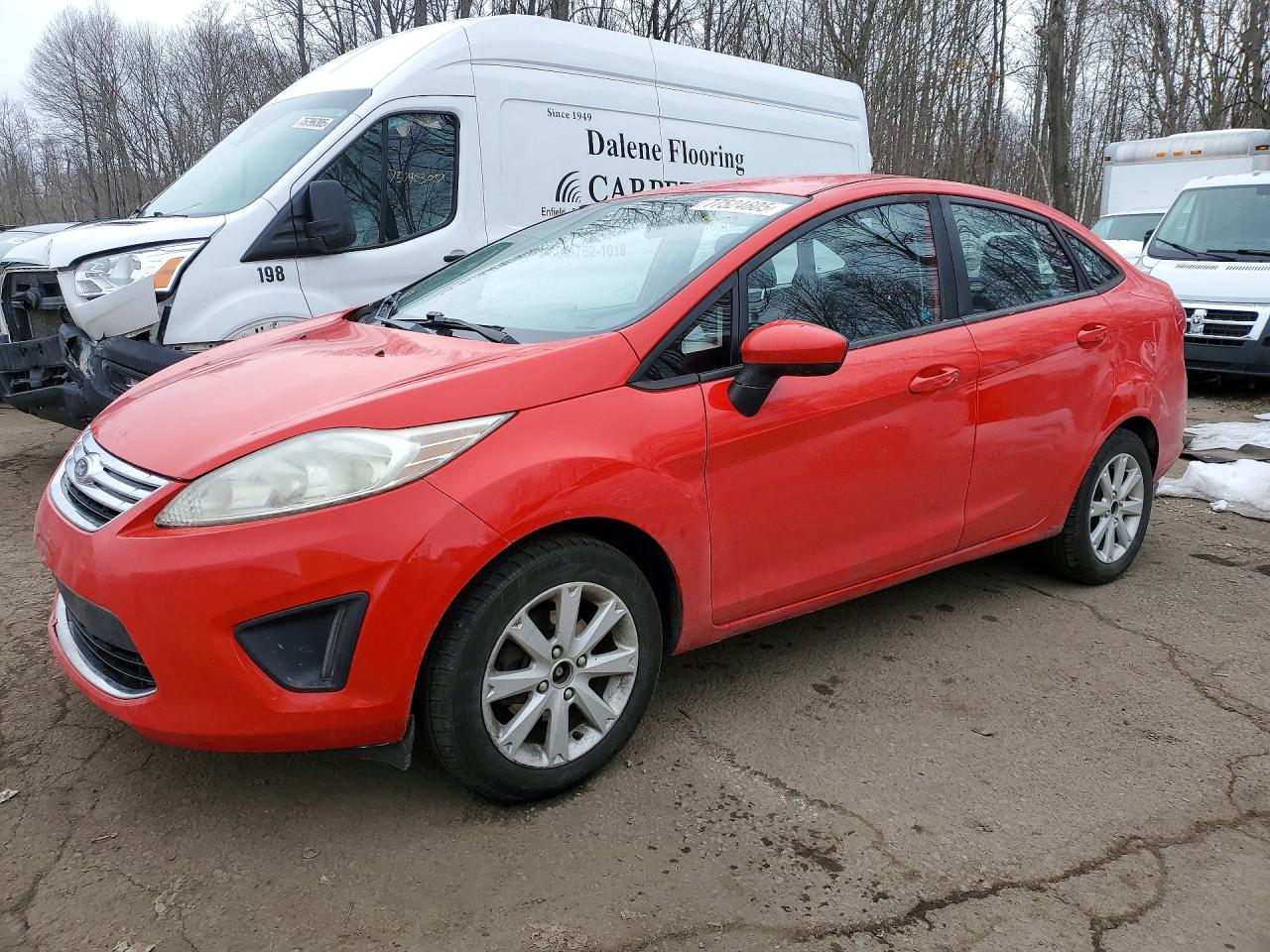 2012 Ford Fiesta Se Red vin: 3FADP4BJ9CM152277