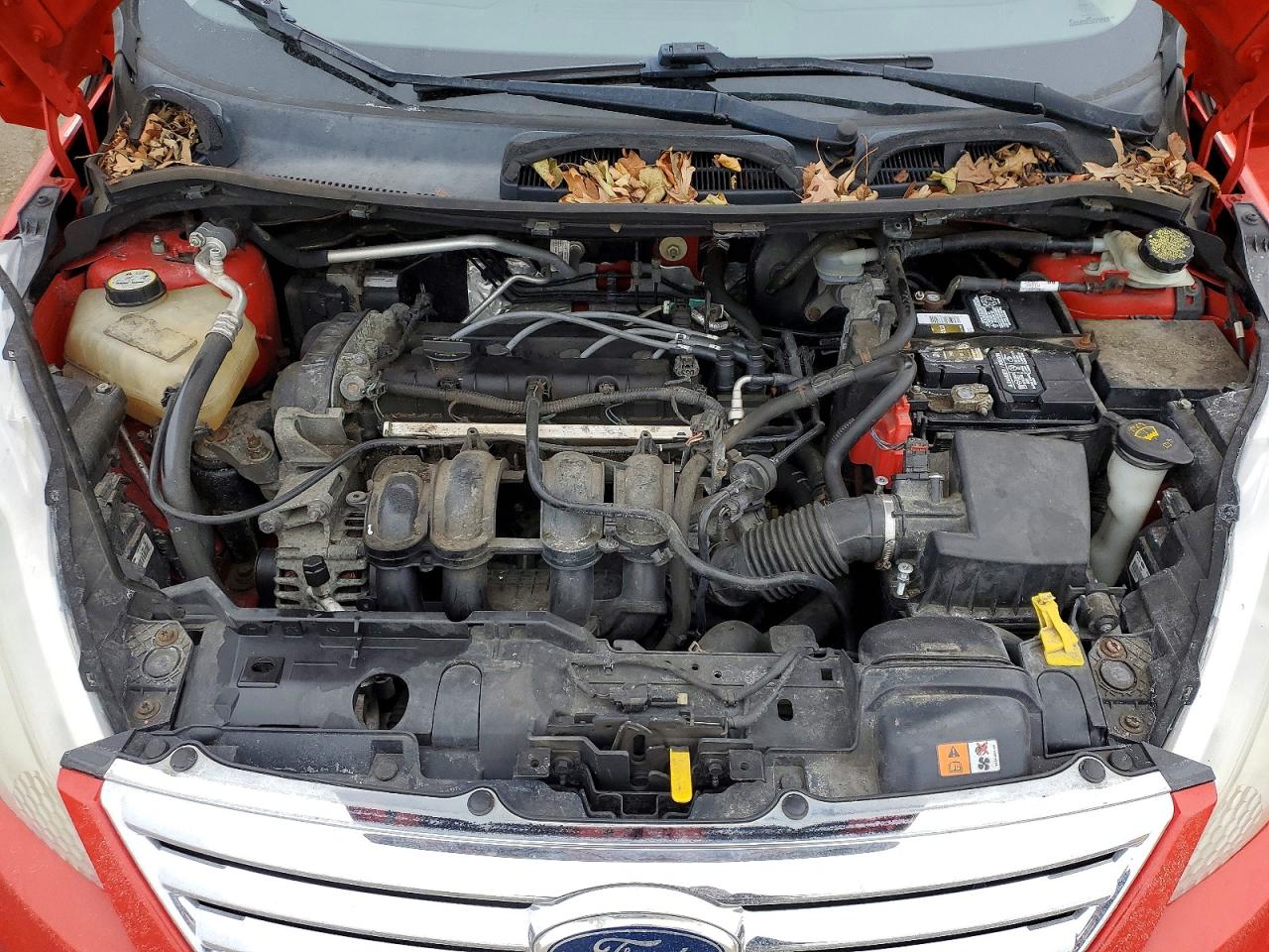 2012 Ford Fiesta Se Red vin: 3FADP4BJ9CM152277