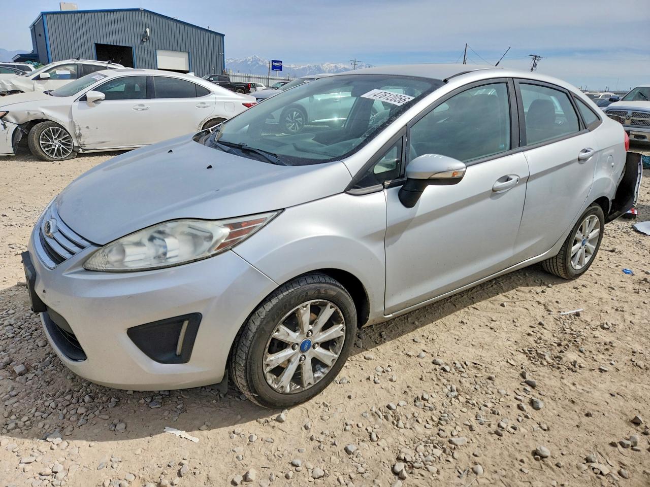2013 Ford Fiesta Se Silver vin: 3FADP4BJ9DM141443