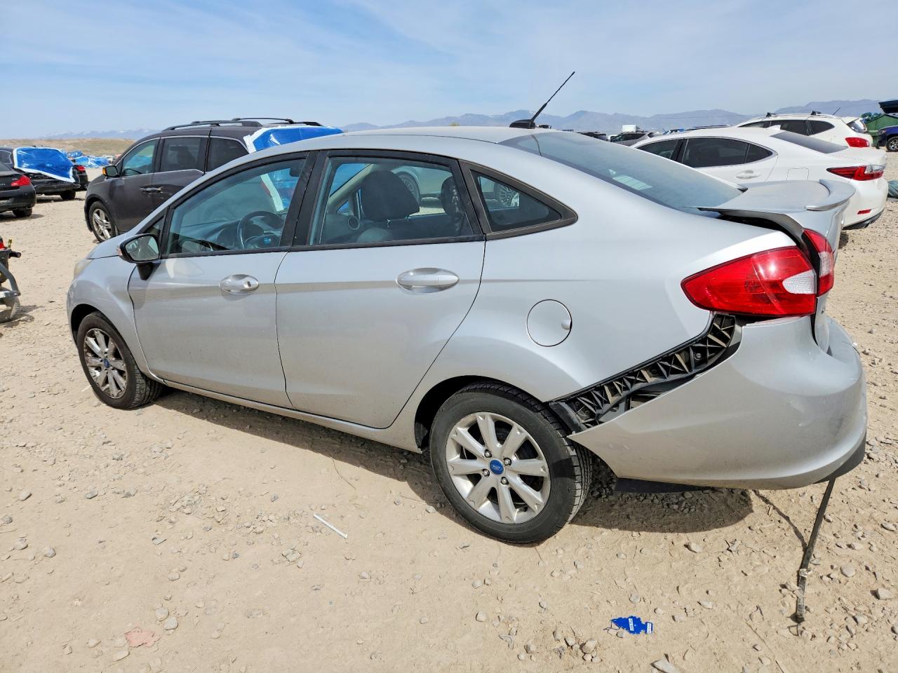 2013 Ford Fiesta Se Silver vin: 3FADP4BJ9DM141443