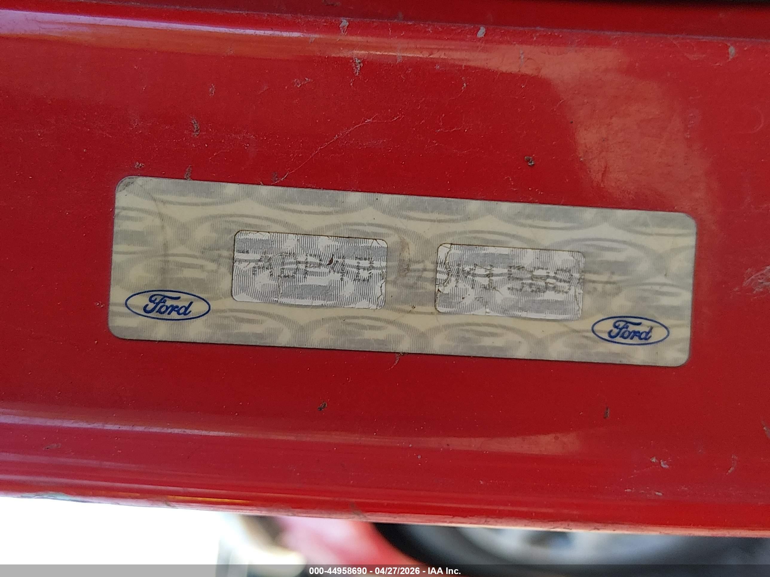 2013 Ford Fiesta Se Red vin: 3FADP4BJ9DM158856