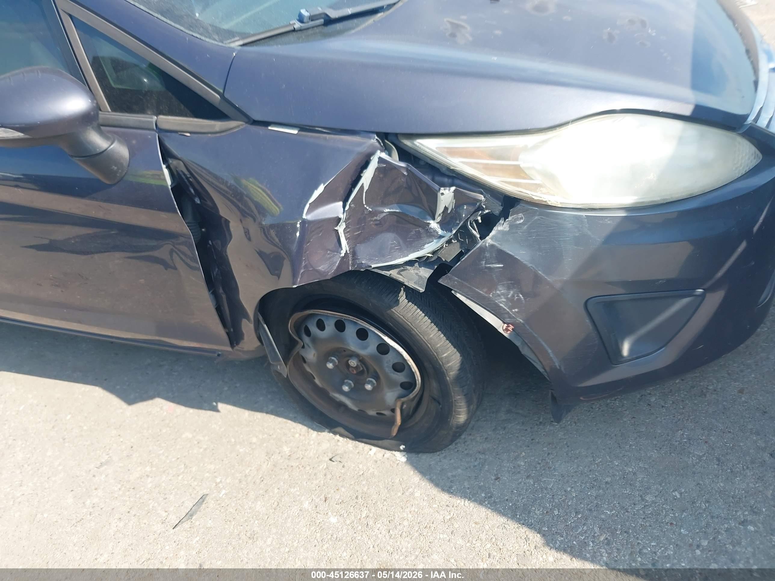 2013 Ford Fiesta Se Gray vin: 3FADP4BJ9DM193848