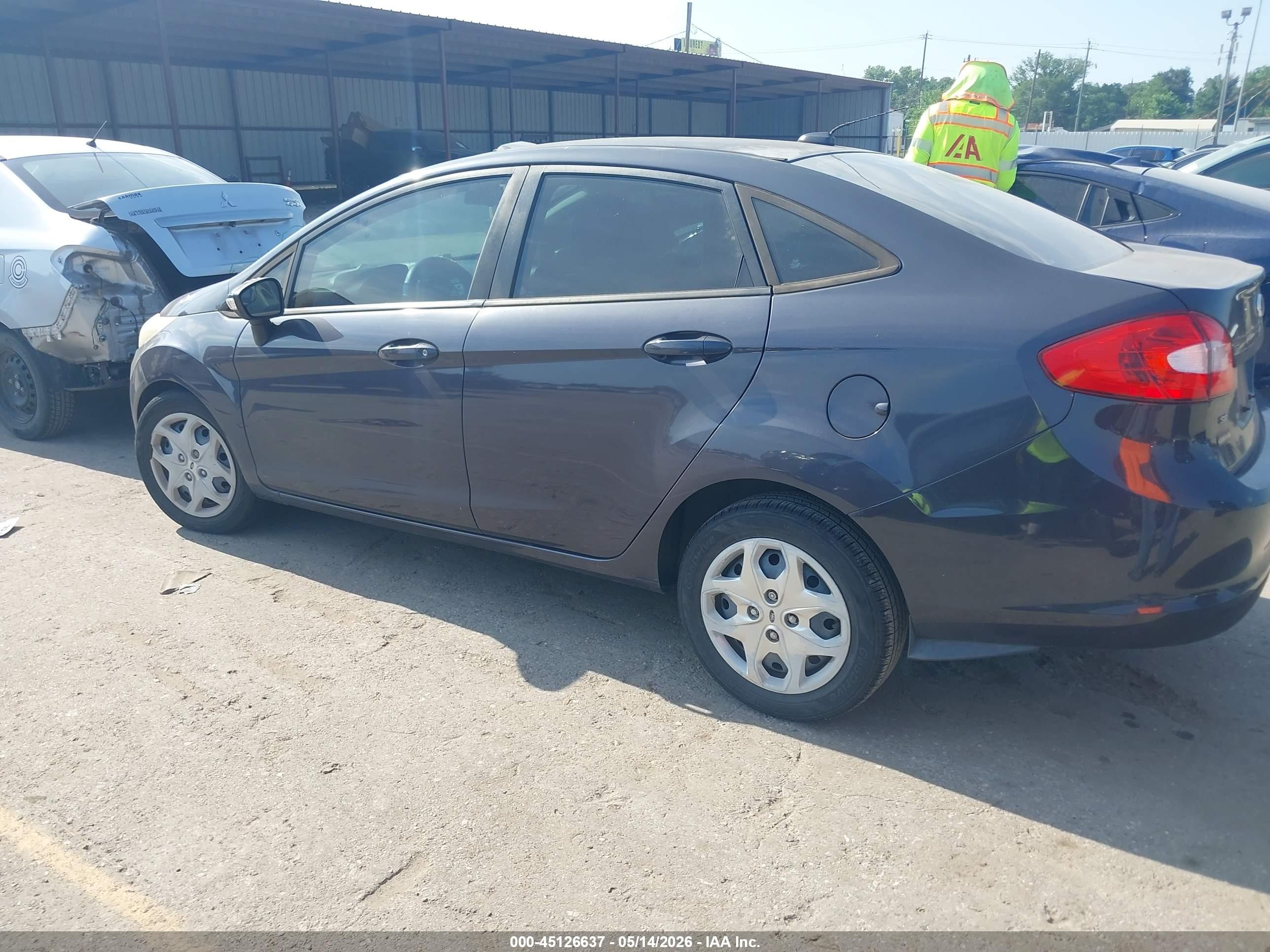 2013 Ford Fiesta Se Gray vin: 3FADP4BJ9DM193848