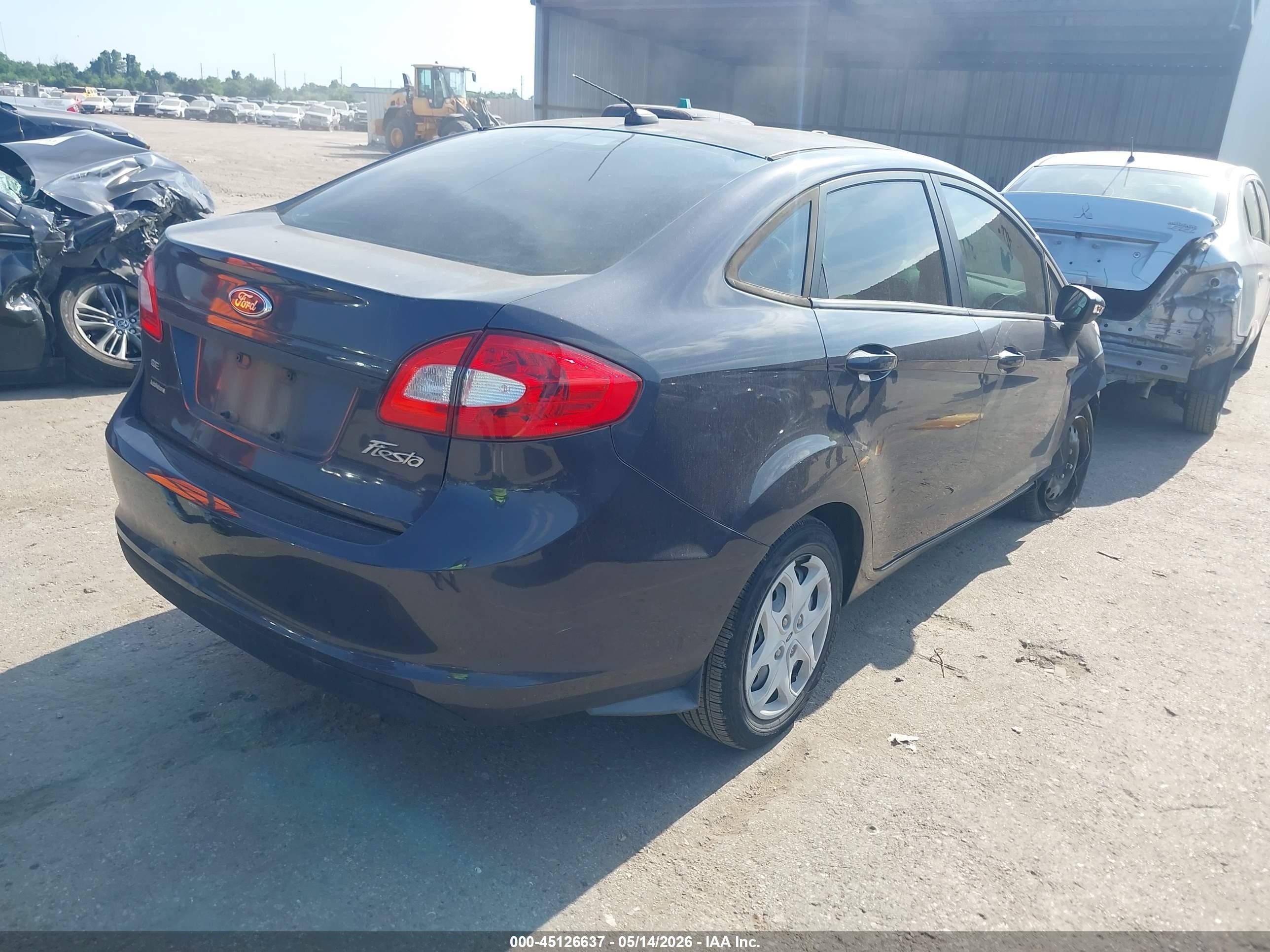2013 Ford Fiesta Se Gray vin: 3FADP4BJ9DM193848