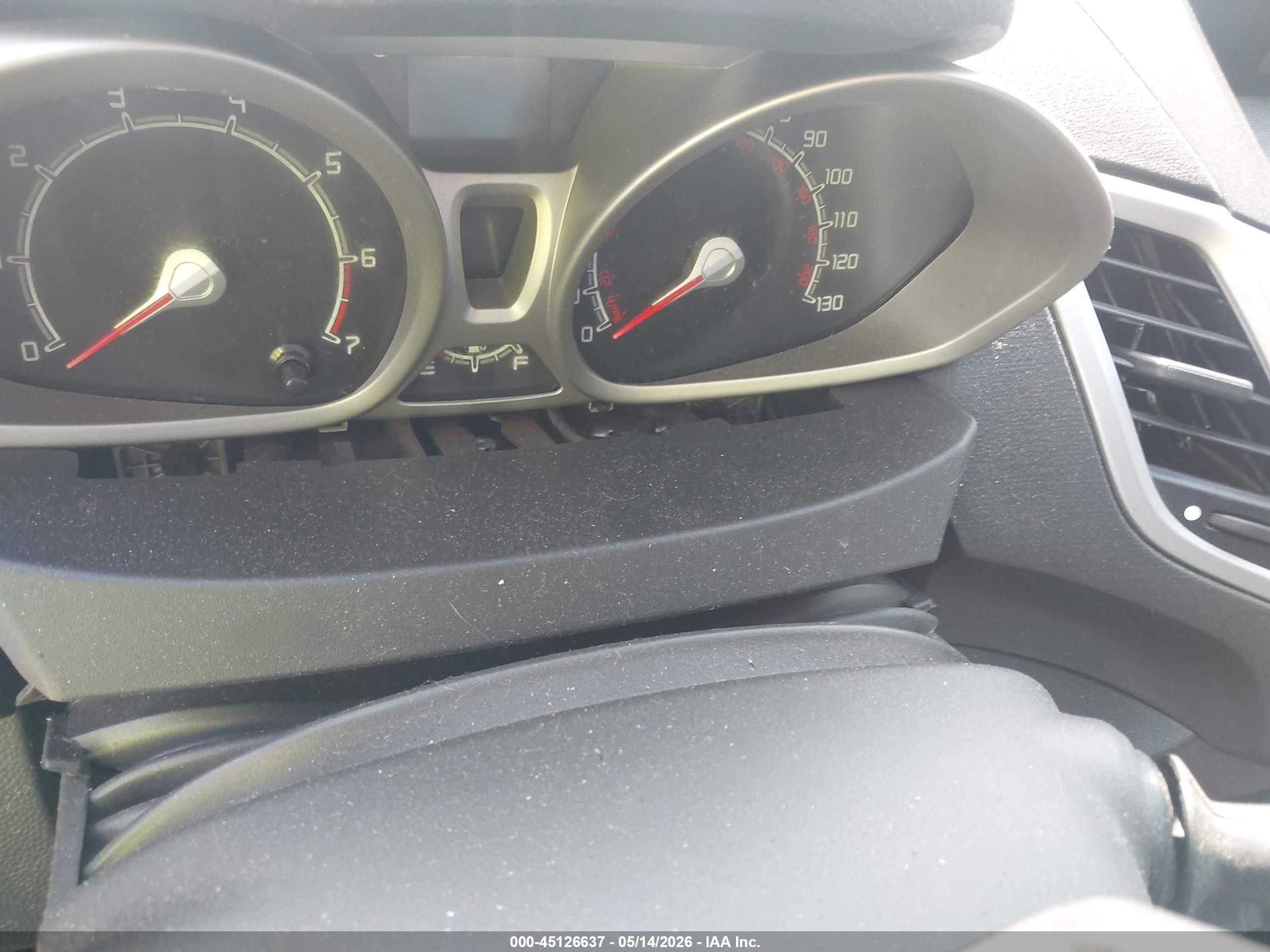 2013 Ford Fiesta Se Gray vin: 3FADP4BJ9DM193848