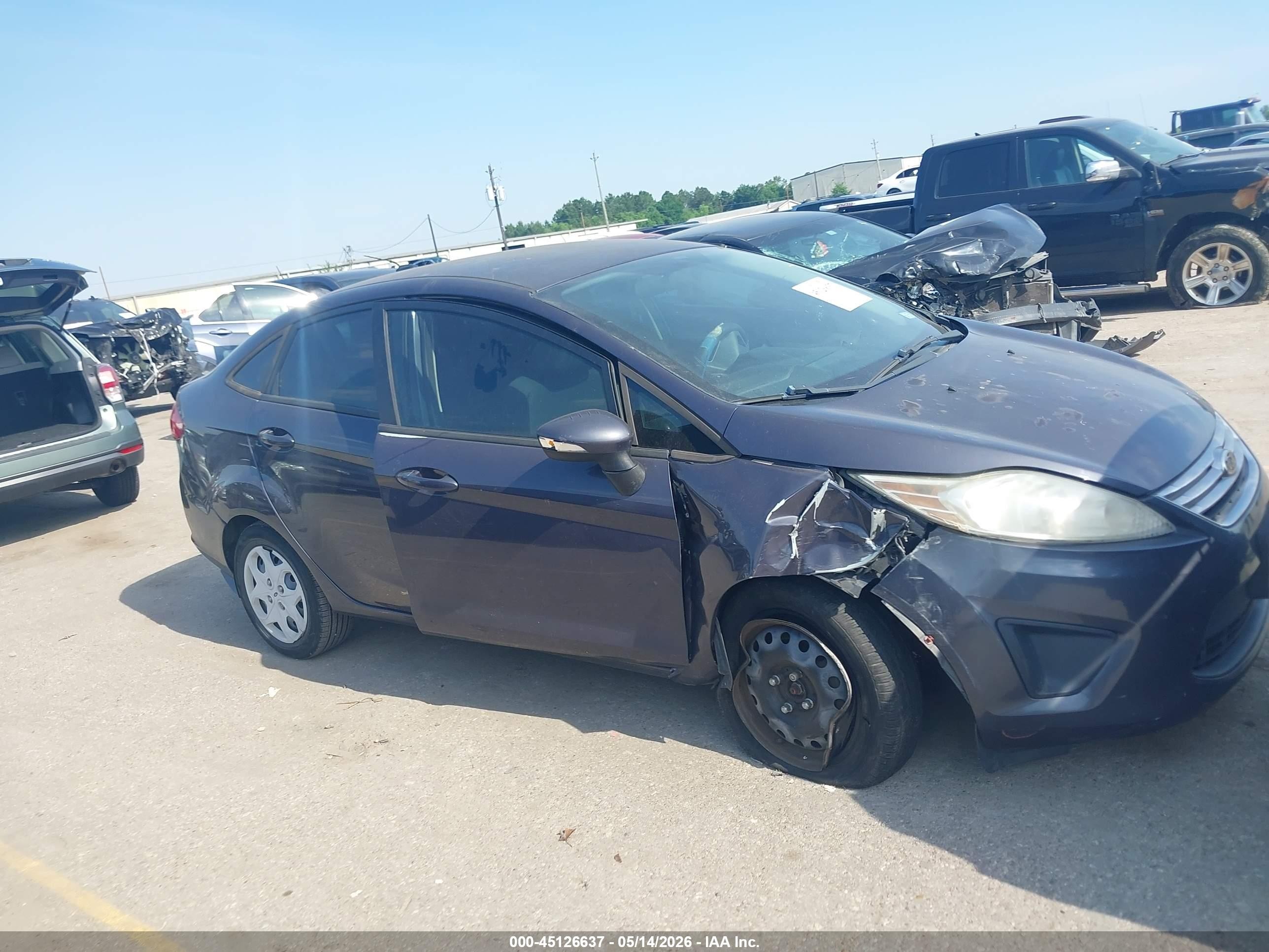 2013 Ford Fiesta Se Gray vin: 3FADP4BJ9DM193848