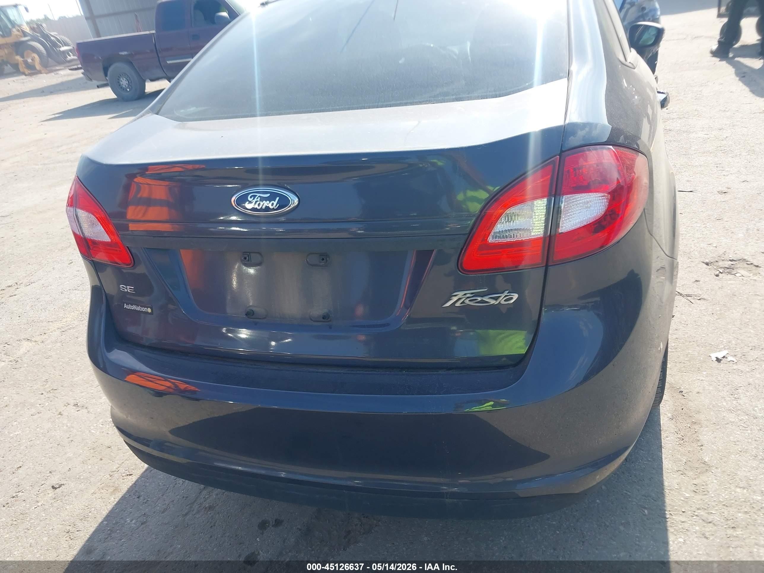 2013 Ford Fiesta Se Gray vin: 3FADP4BJ9DM193848