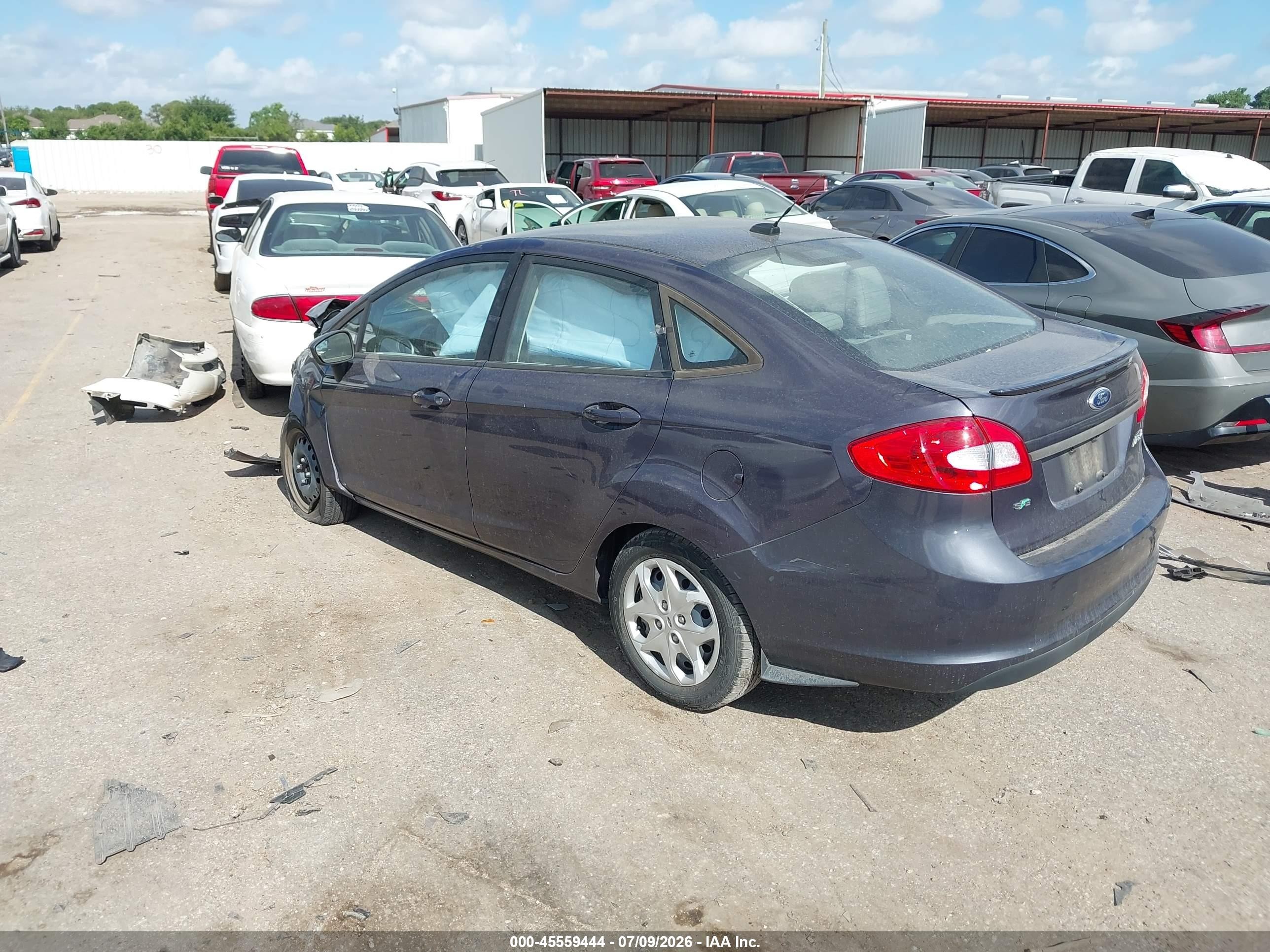 2013 Ford Fiesta Se Dark Blue vin: 3FADP4BJ9DM194241