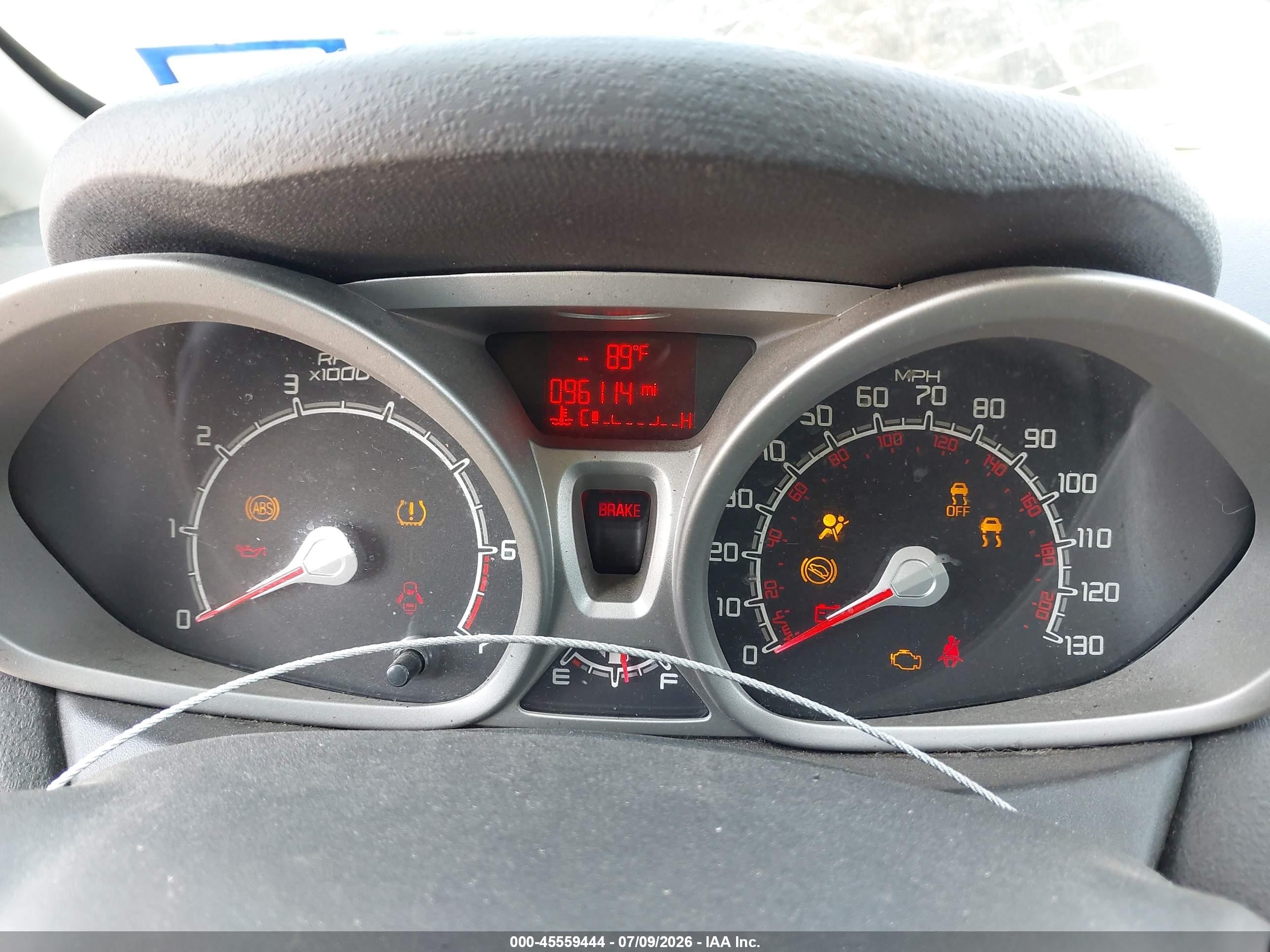 2013 Ford Fiesta Se Dark Blue vin: 3FADP4BJ9DM194241
