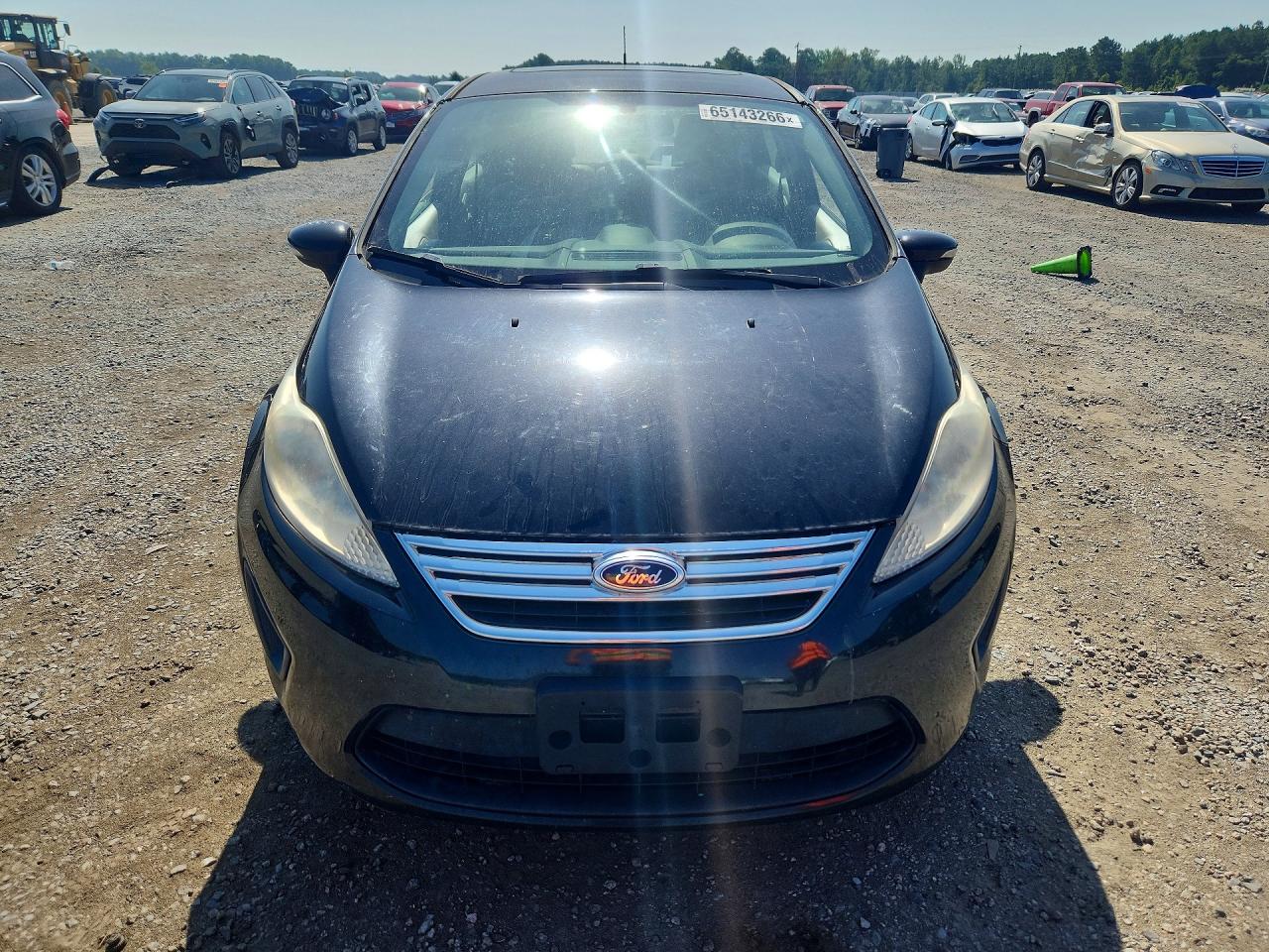 2013 Ford Fiesta Se Black vin: 3FADP4BJ9DM222734