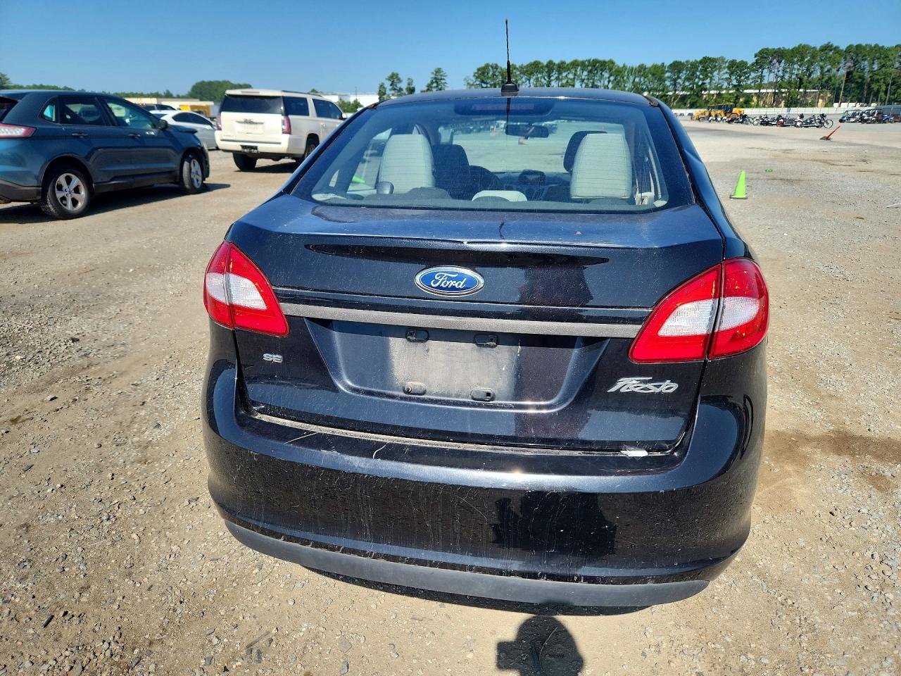 2013 Ford Fiesta Se Black vin: 3FADP4BJ9DM222734