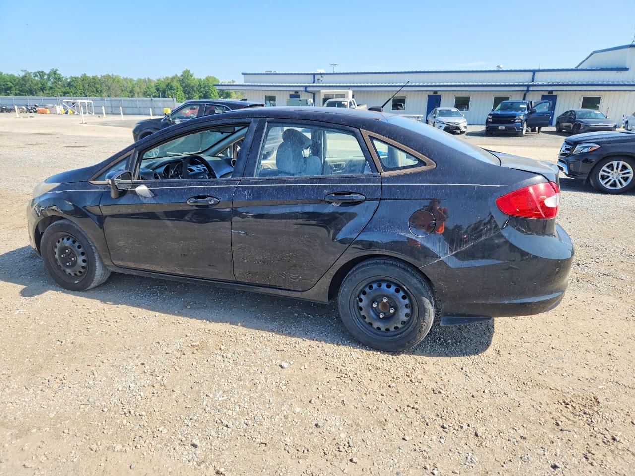 2013 Ford Fiesta Se Black vin: 3FADP4BJ9DM222734