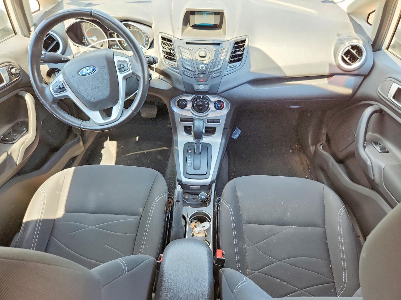 2014 Ford Fiesta Se Silver vin: 3FADP4BJ9EM189669