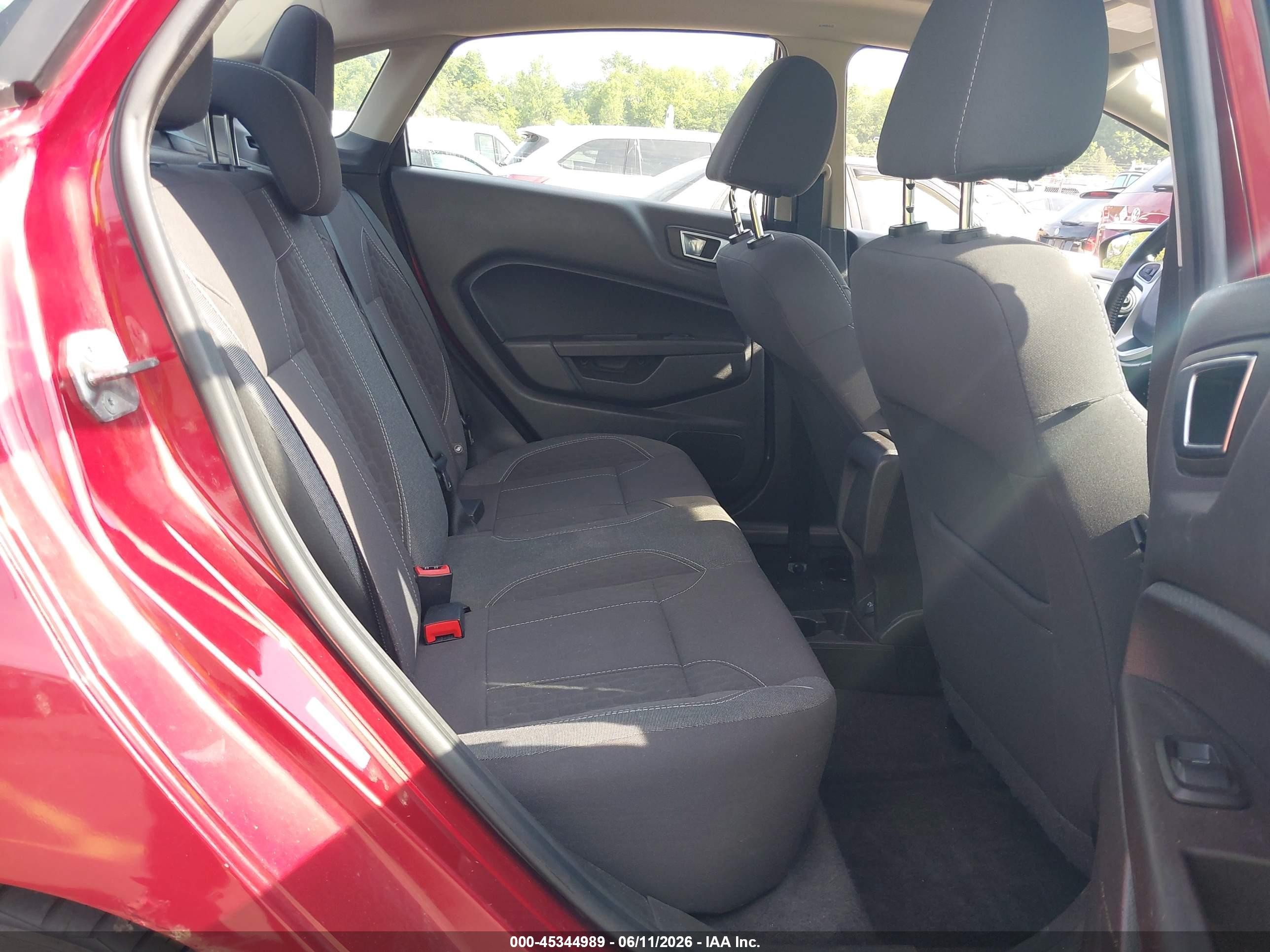 2014 Ford Fiesta Se Red vin: 3FADP4BJ9EM223450