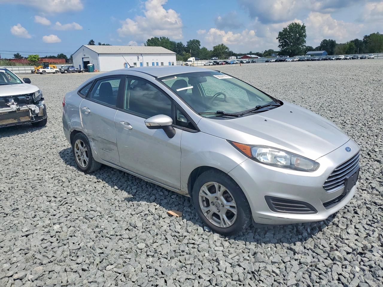 2014 Ford Fiesta Se Silver vin: 3FADP4BJ9EM226591