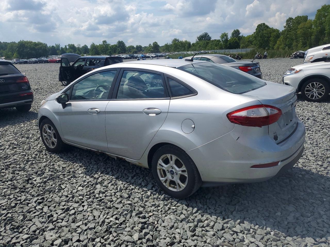 2014 Ford Fiesta Se Silver vin: 3FADP4BJ9EM226591