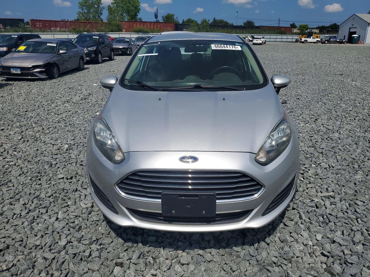 2014 Ford Fiesta Se Silver vin: 3FADP4BJ9EM226591