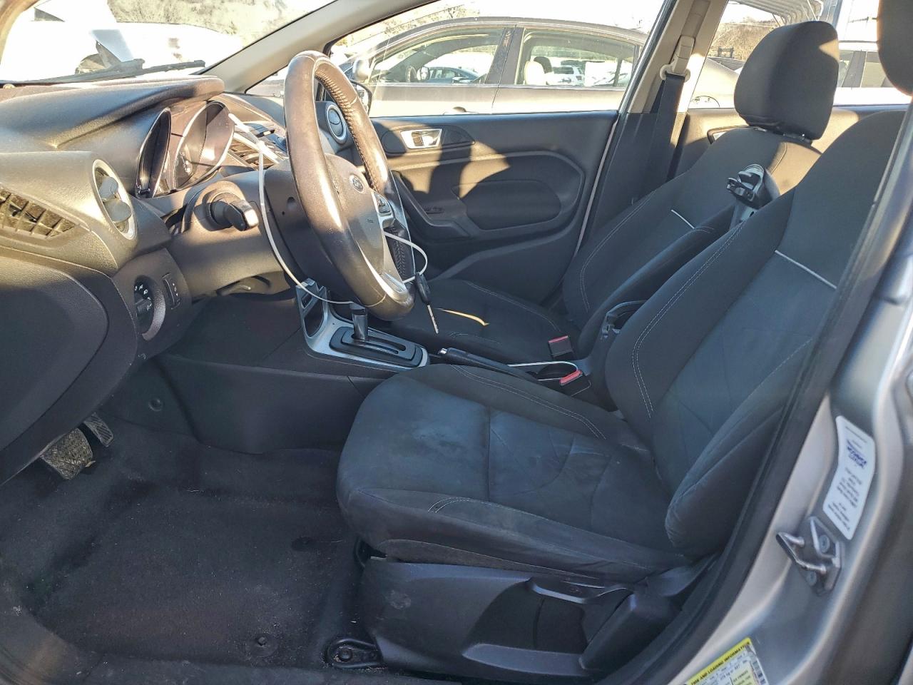 2014 Ford Fiesta Se Silver vin: 3FADP4BJ9EM234173