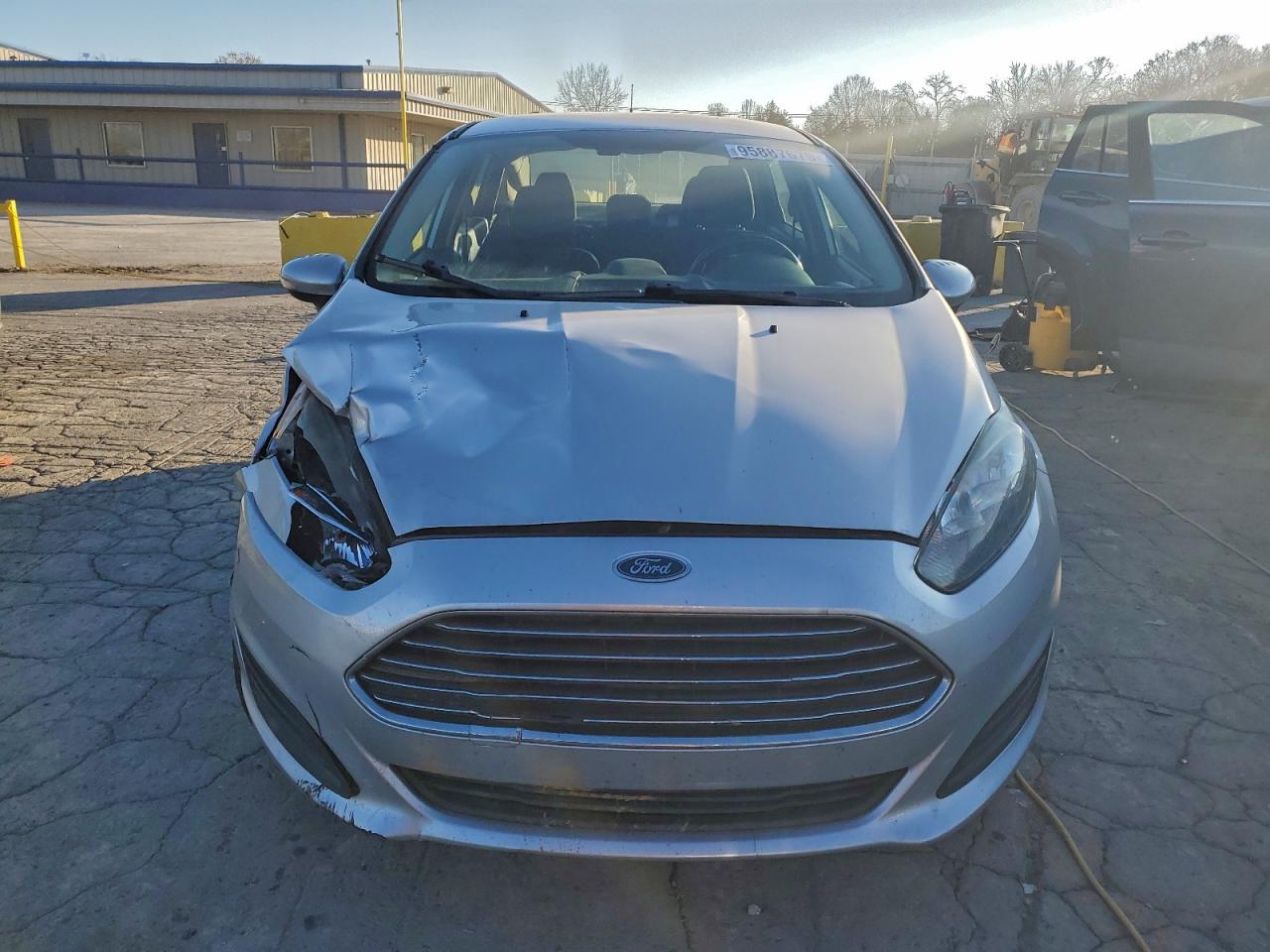 2014 Ford Fiesta Se Silver vin: 3FADP4BJ9EM234173