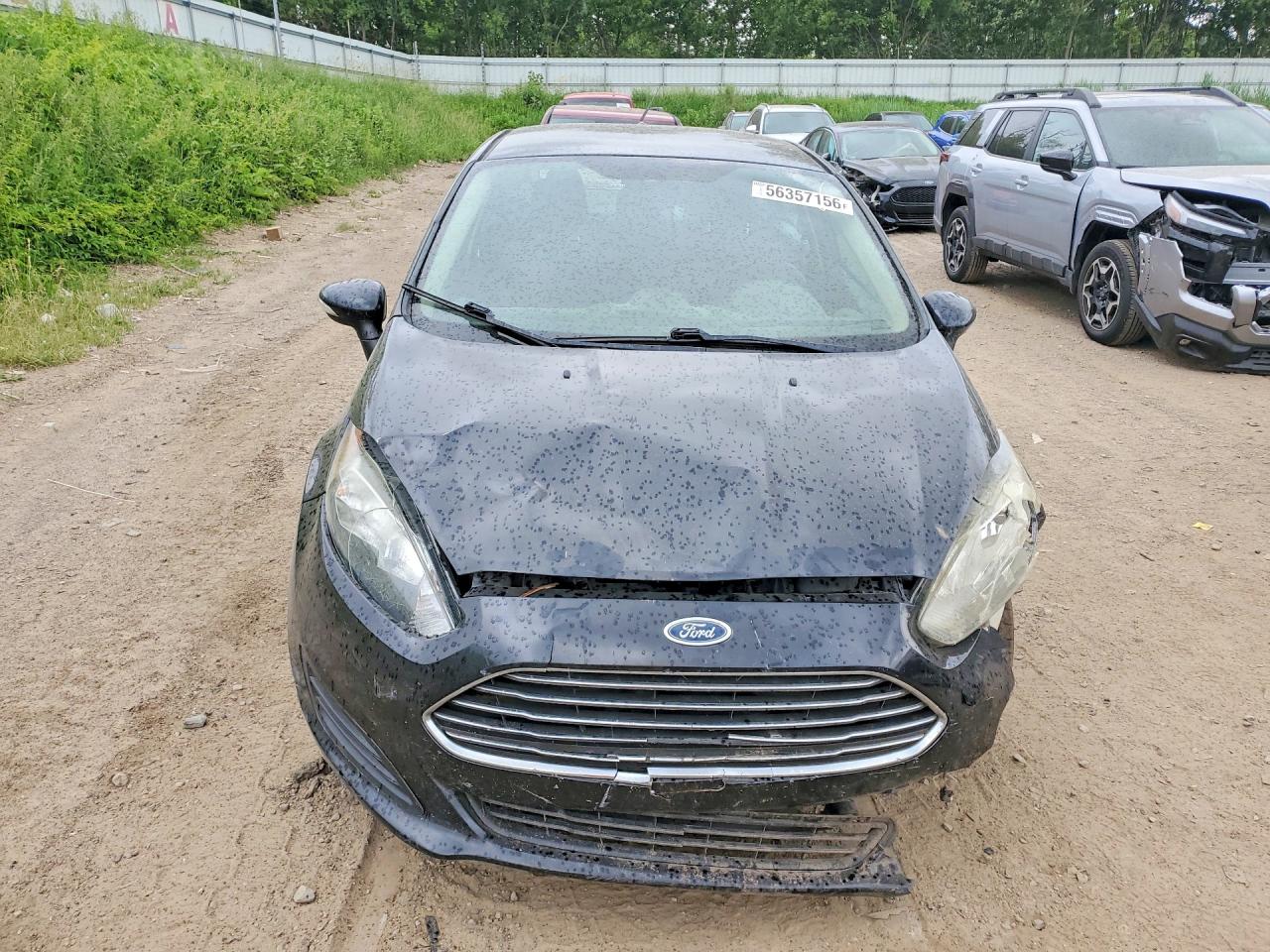 2014 Ford Fiesta Se Black vin: 3FADP4BJ9EM234397