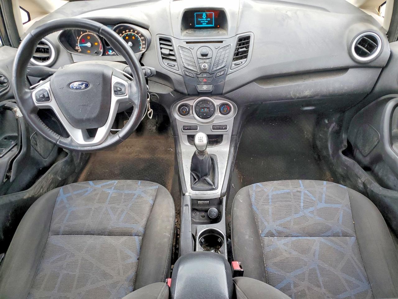 2014 Ford Fiesta Se Black vin: 3FADP4BJ9EM234397