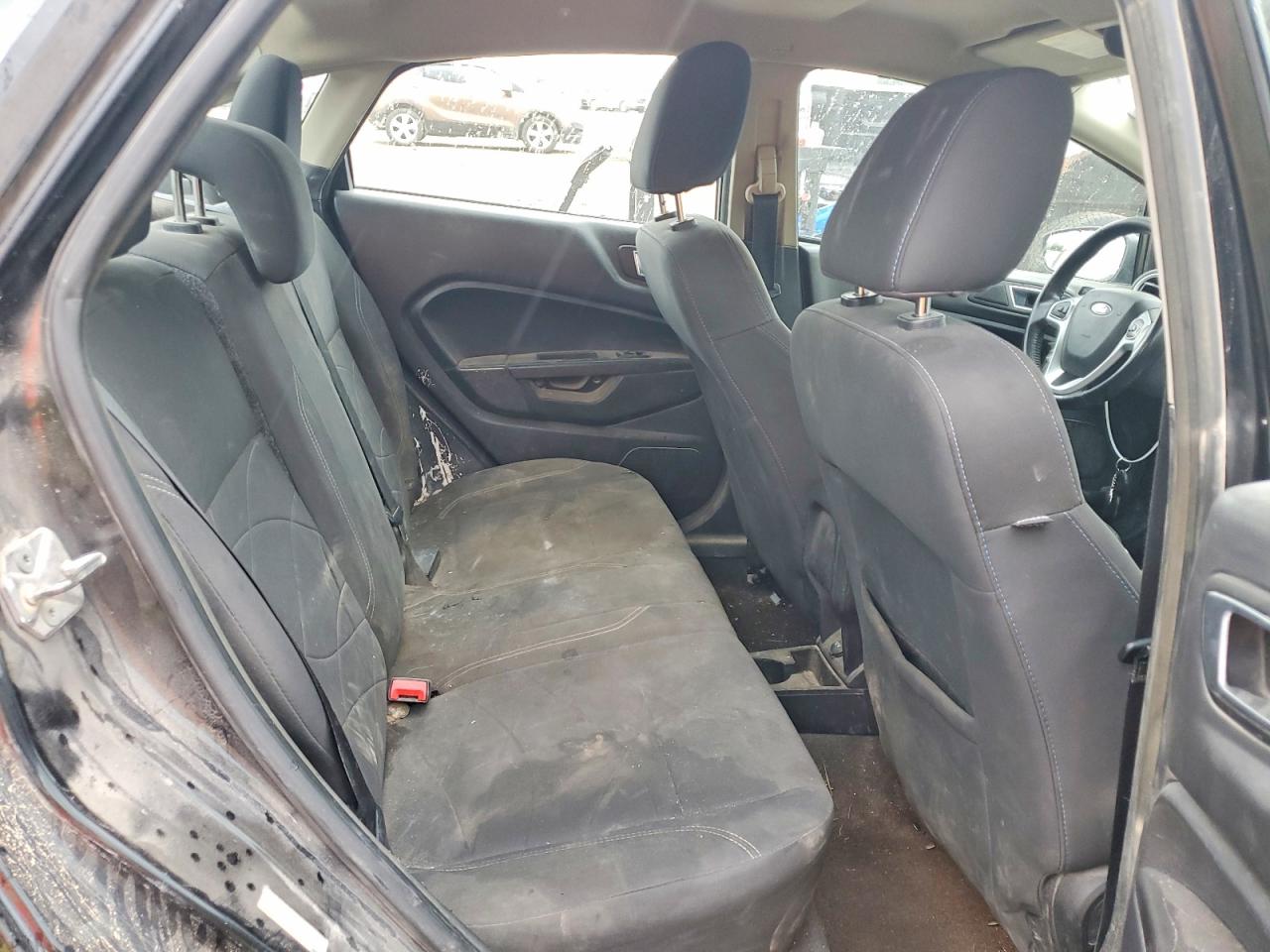 2014 Ford Fiesta Se Black vin: 3FADP4BJ9EM234397